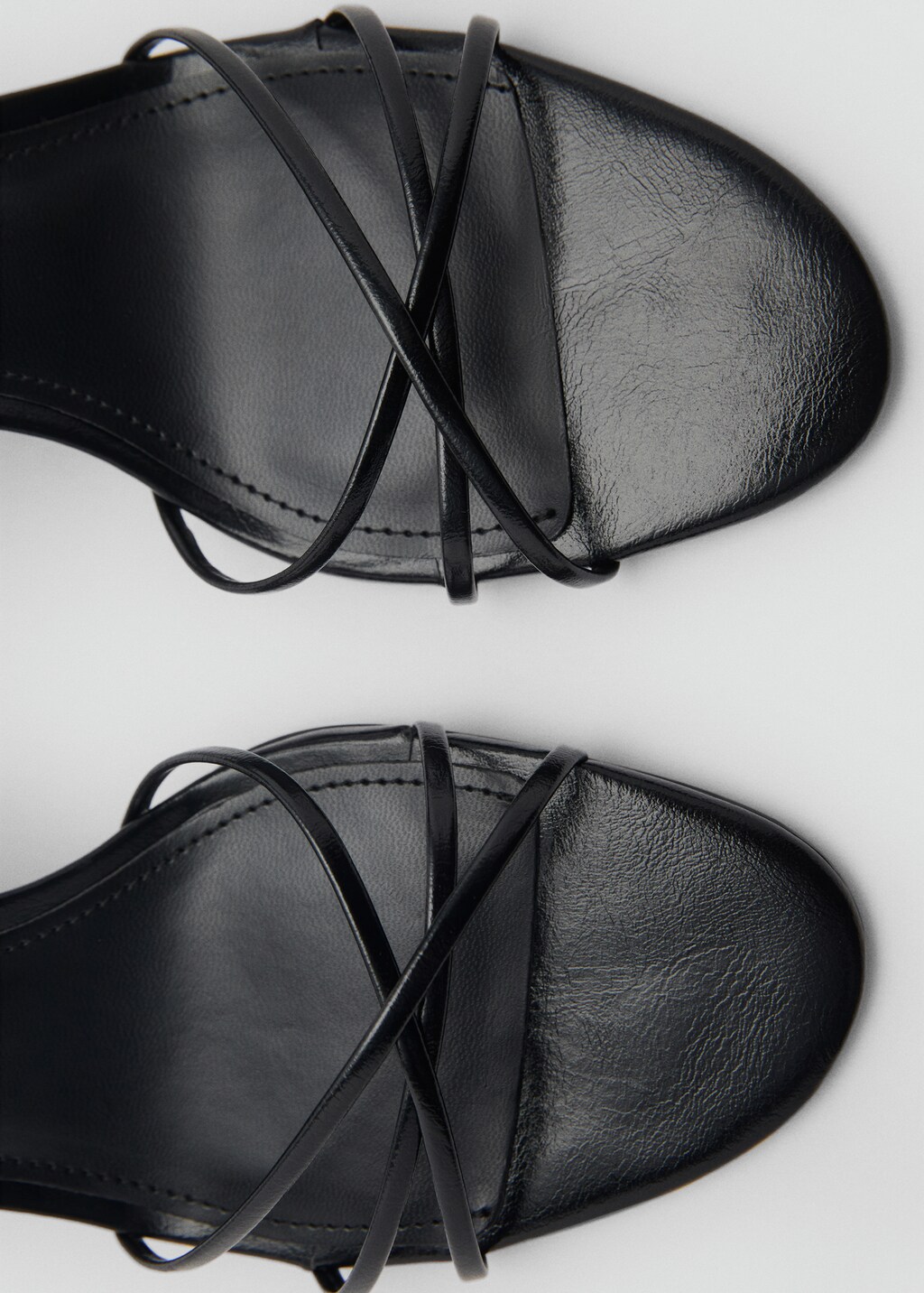 Strappy heeled sandals