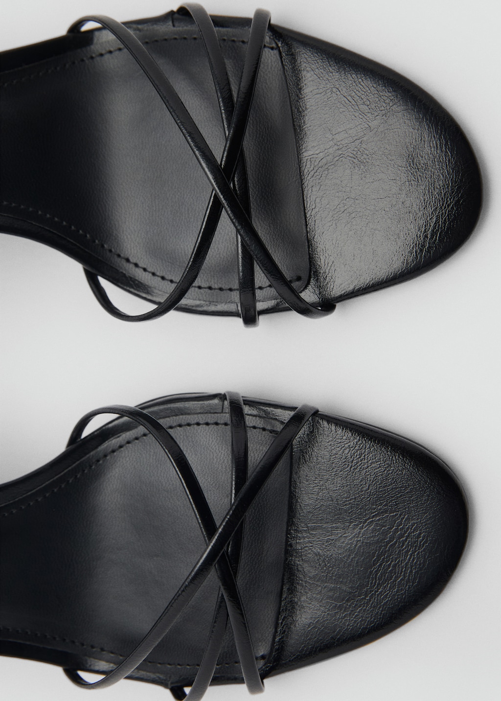 Strappy heeled sandals