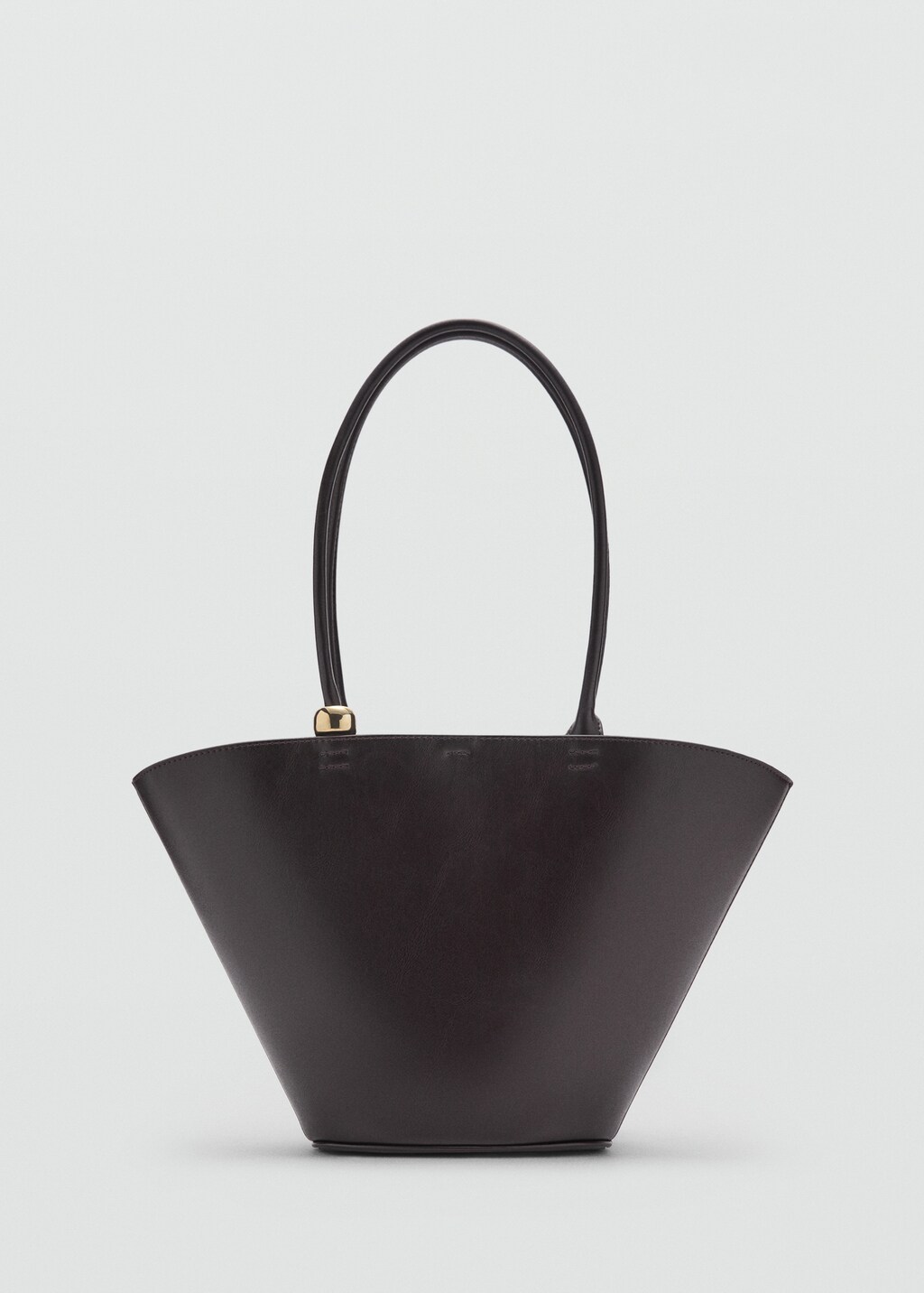 Shopper bag with metallic detail - Women | MANGO USA