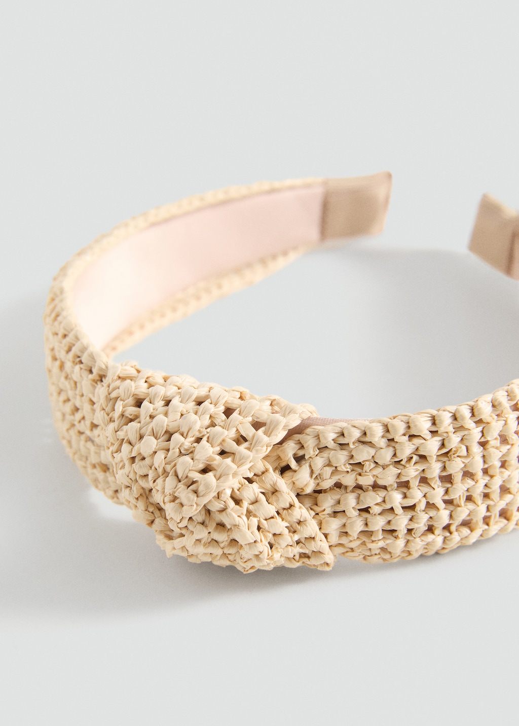 Knot textured hairband Kids MANGO Singapore