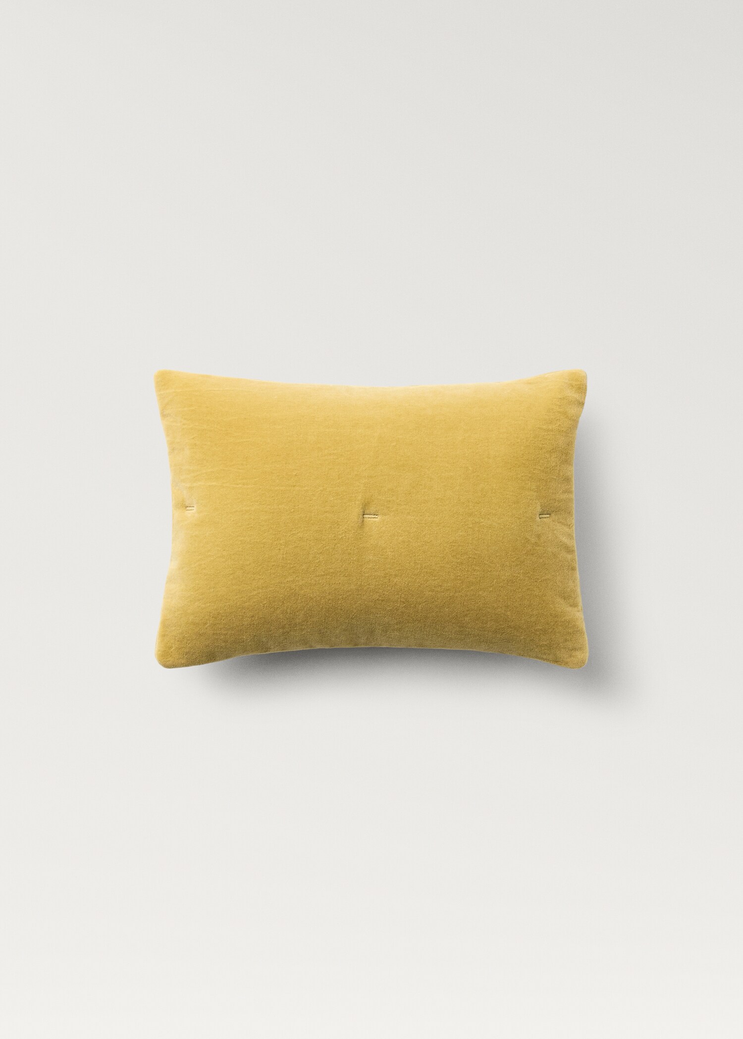 Cotton velvet garment-dyed bed cushion cover 30x40 cm - Article without model