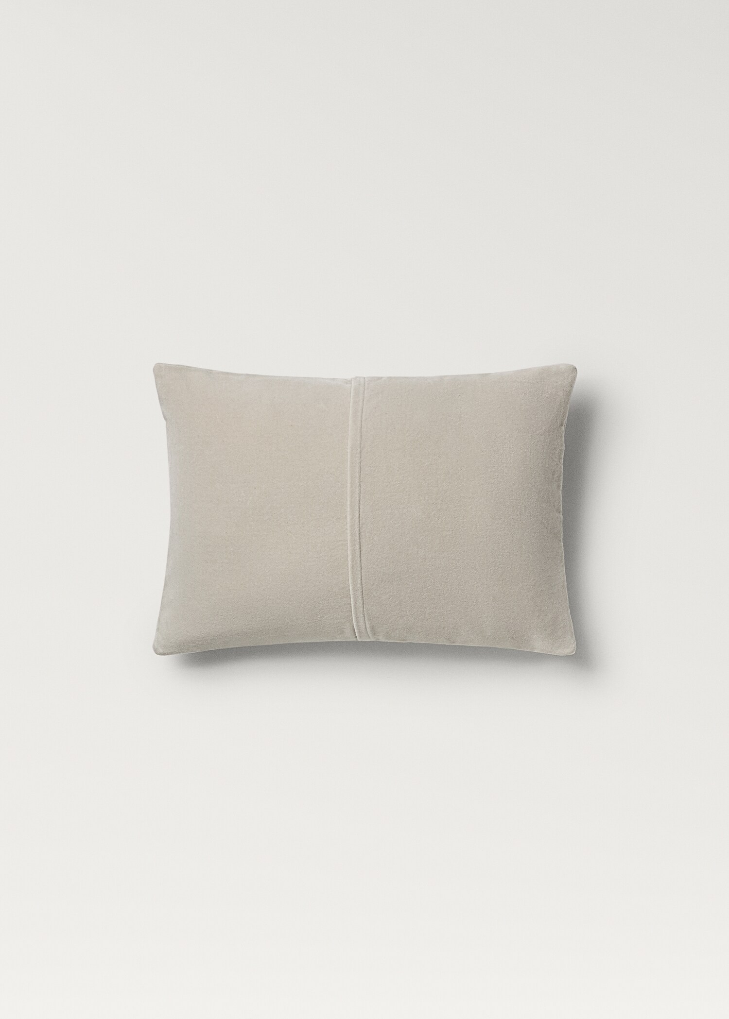 Cotton velvet garment-dyed bed cushion cover 30x40 cm - Details of the article 1