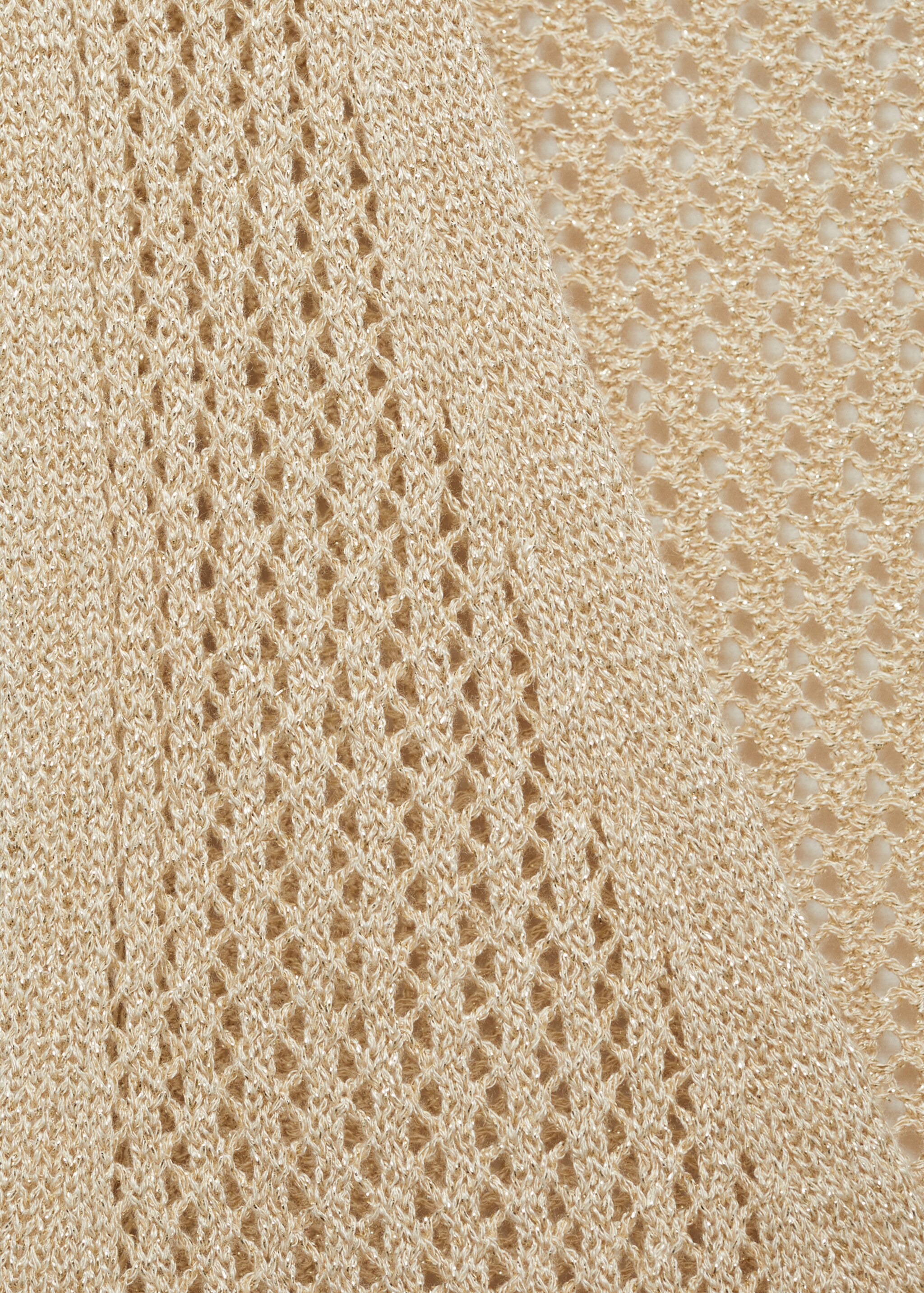 Openwork knitted waistcoat - Details of the article 8