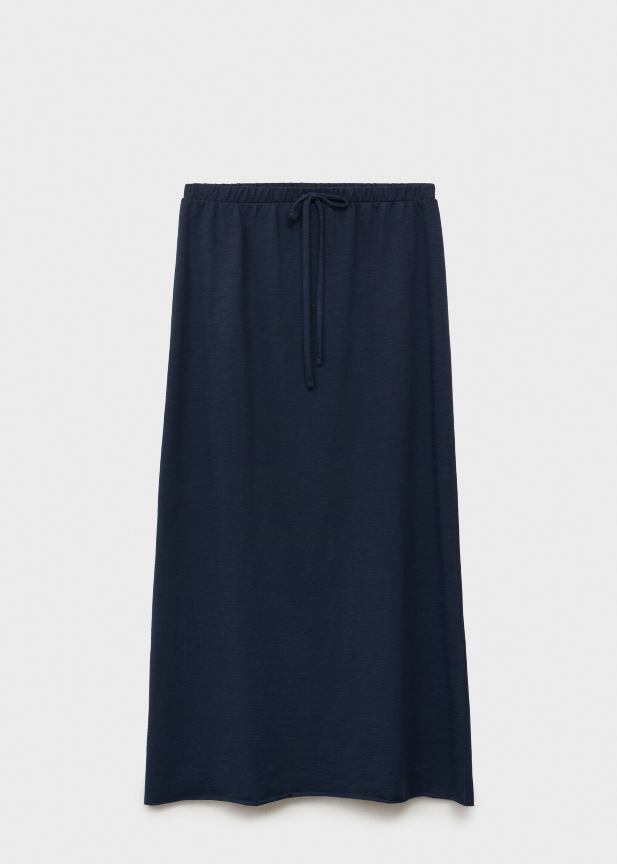 Long knitted skirt - Article without model