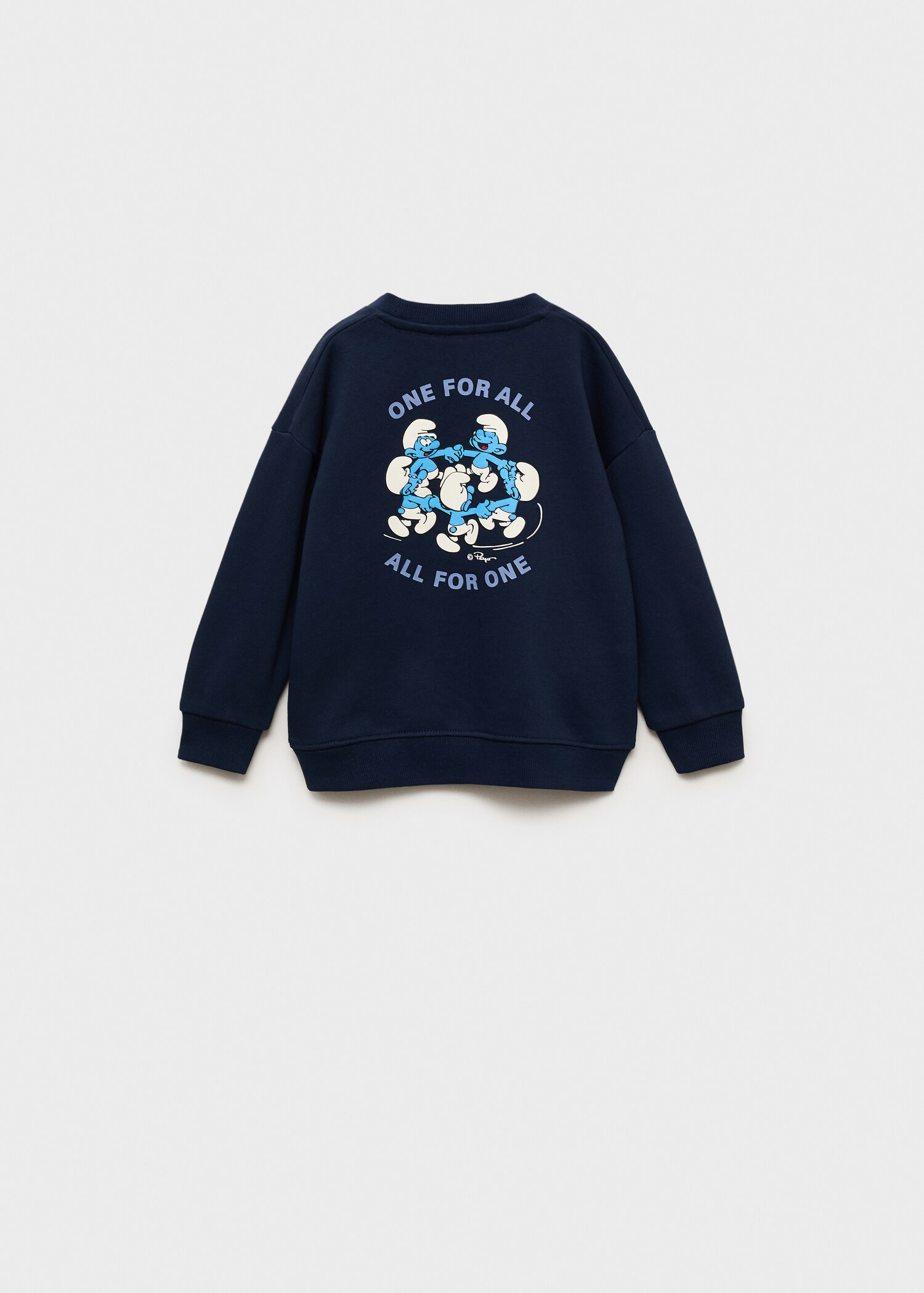 Smurfs sweatshirt - Reverse of the article