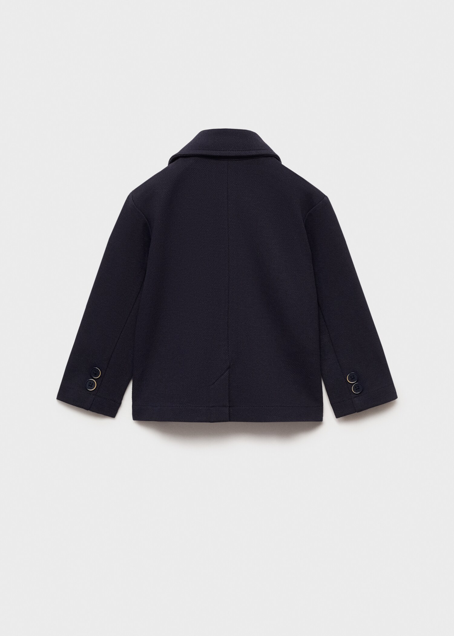 Suit jacket with buttons - Reverse of the article