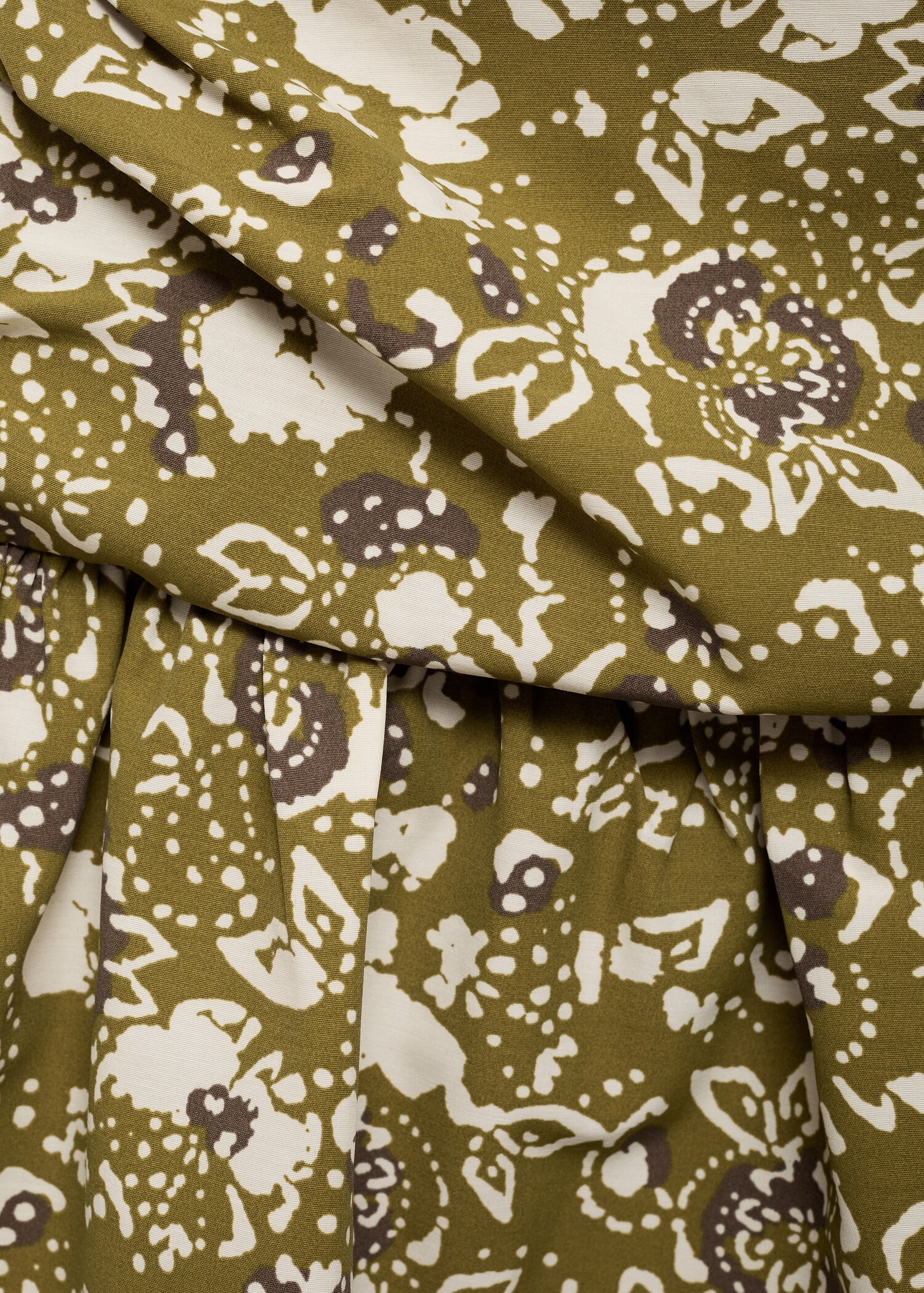 Minifalda estampada volante - Detalle del artículo 0