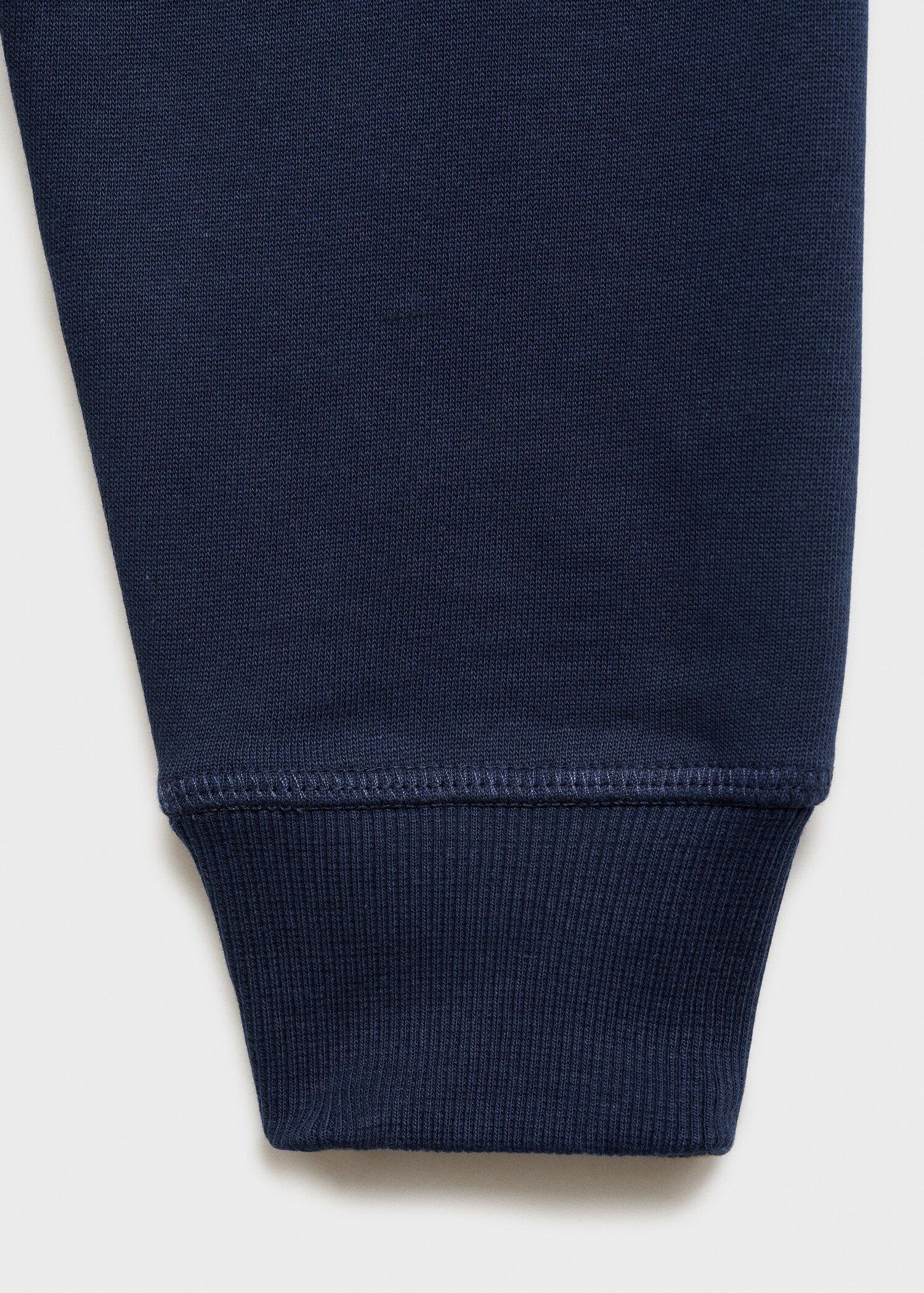 Cotton sweatshirt with printed message - Details of the article 0