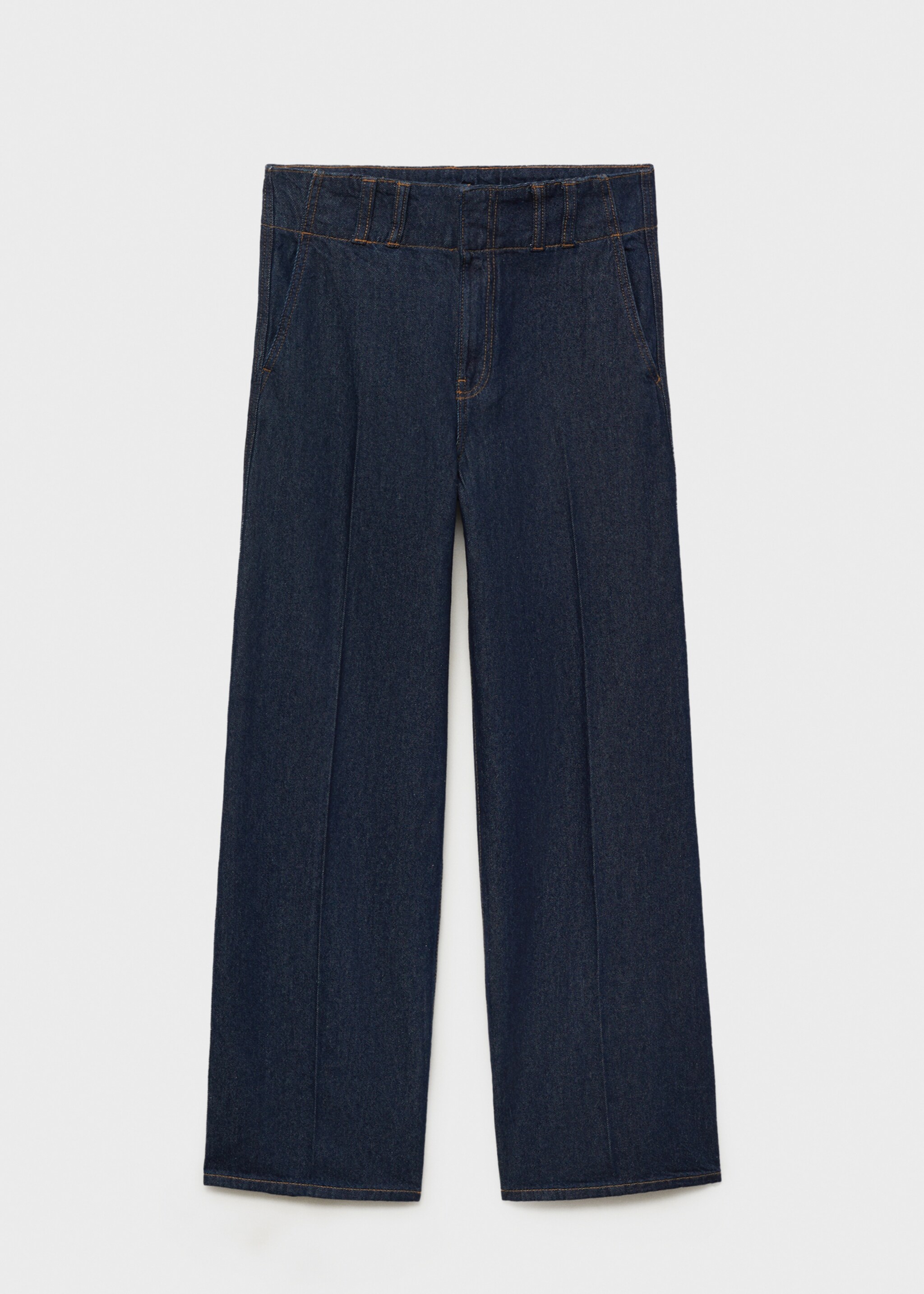 Wide-leg denim trousers - Article without model