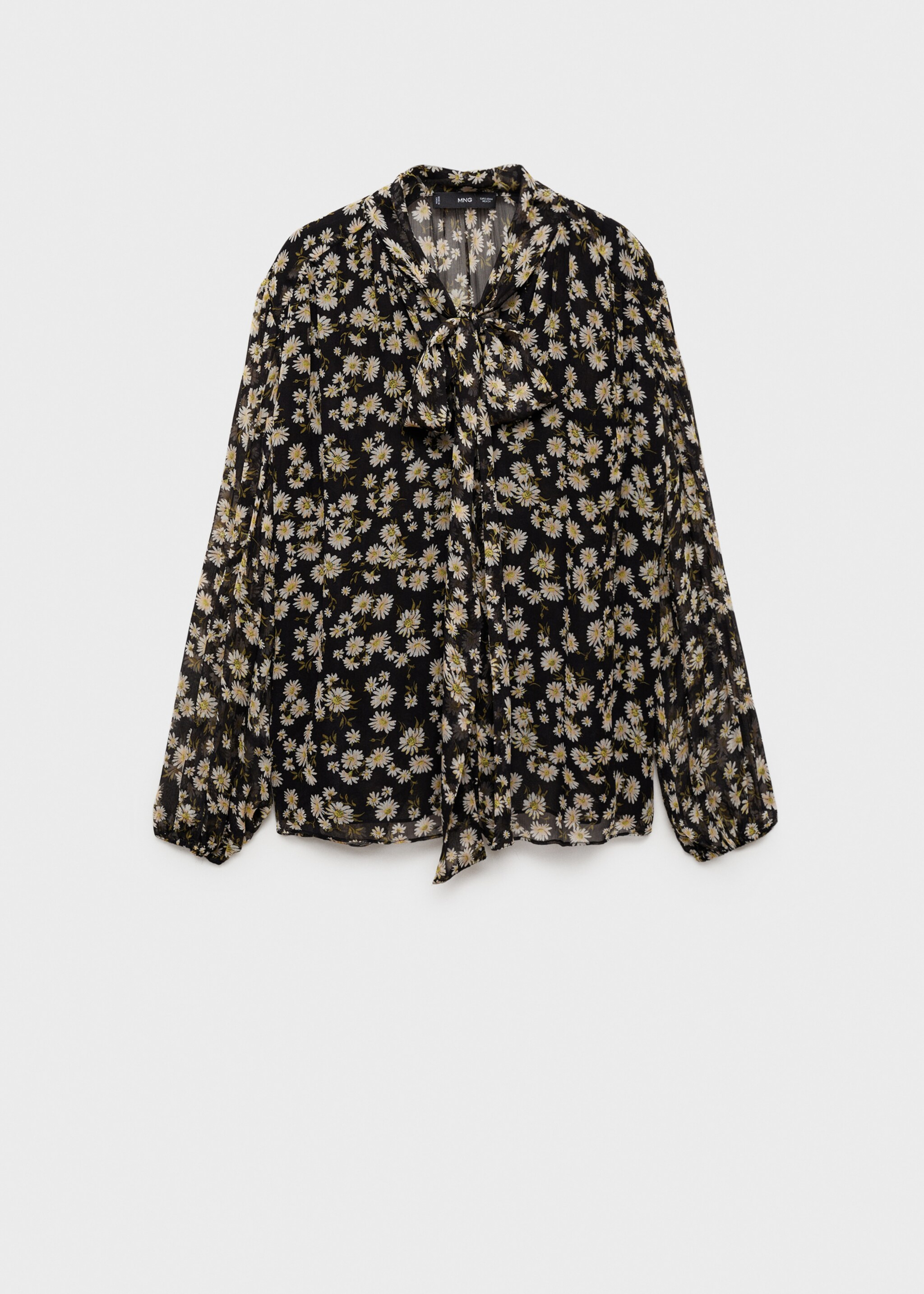 Floral tie blouse - Article without model