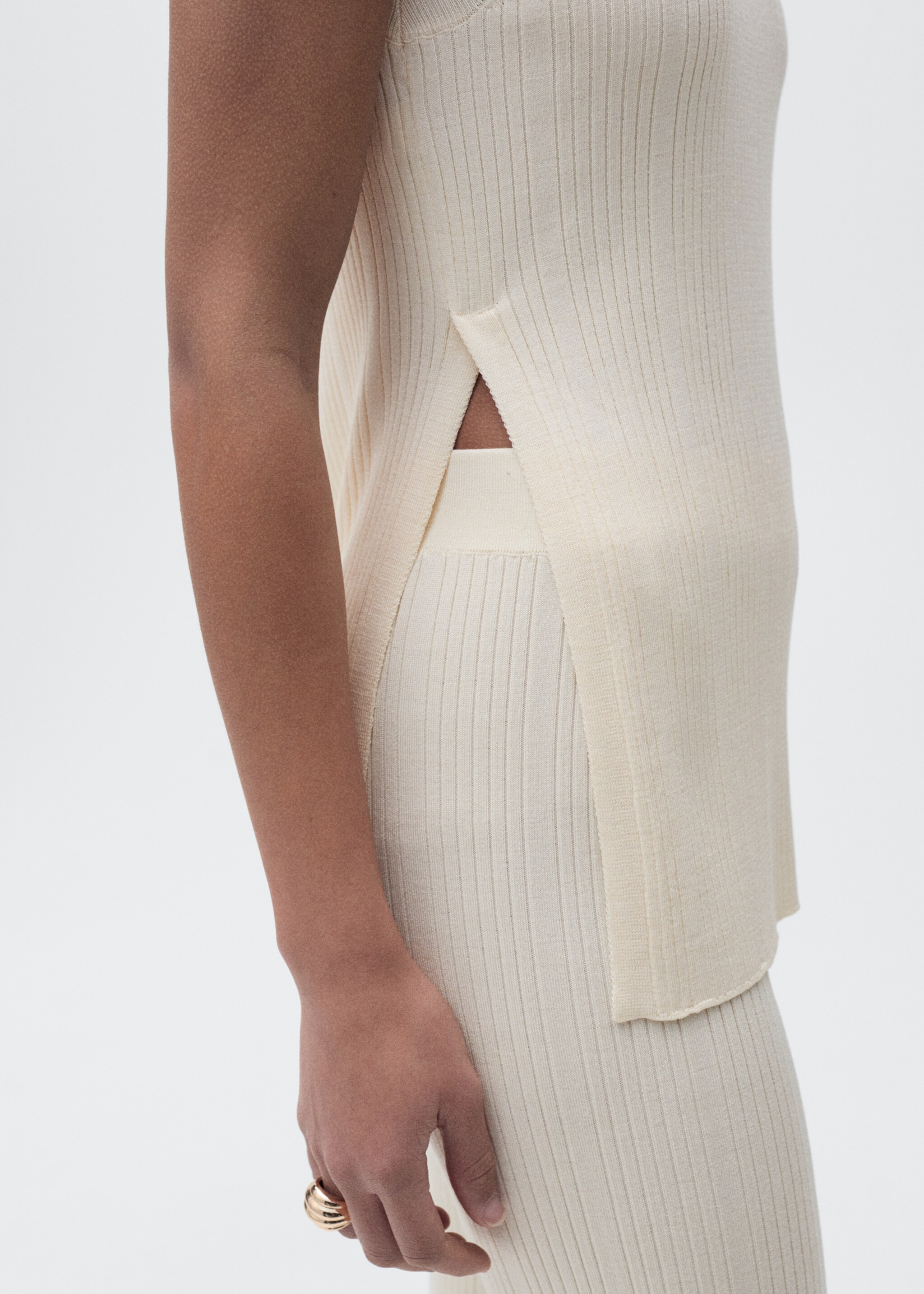 Pantalons flare punt canalé - Pla mig