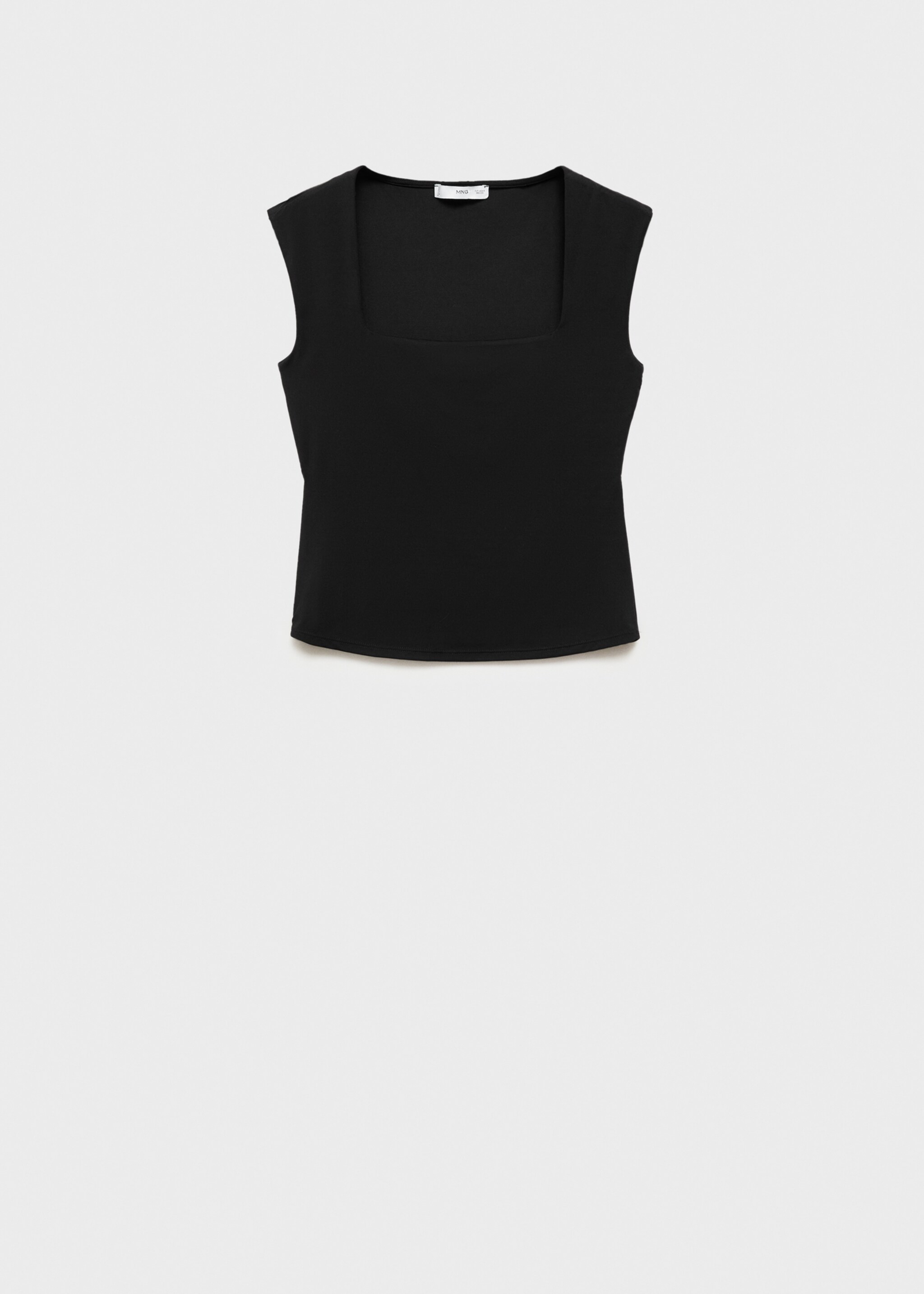 Square-neck strappy top - Article without model