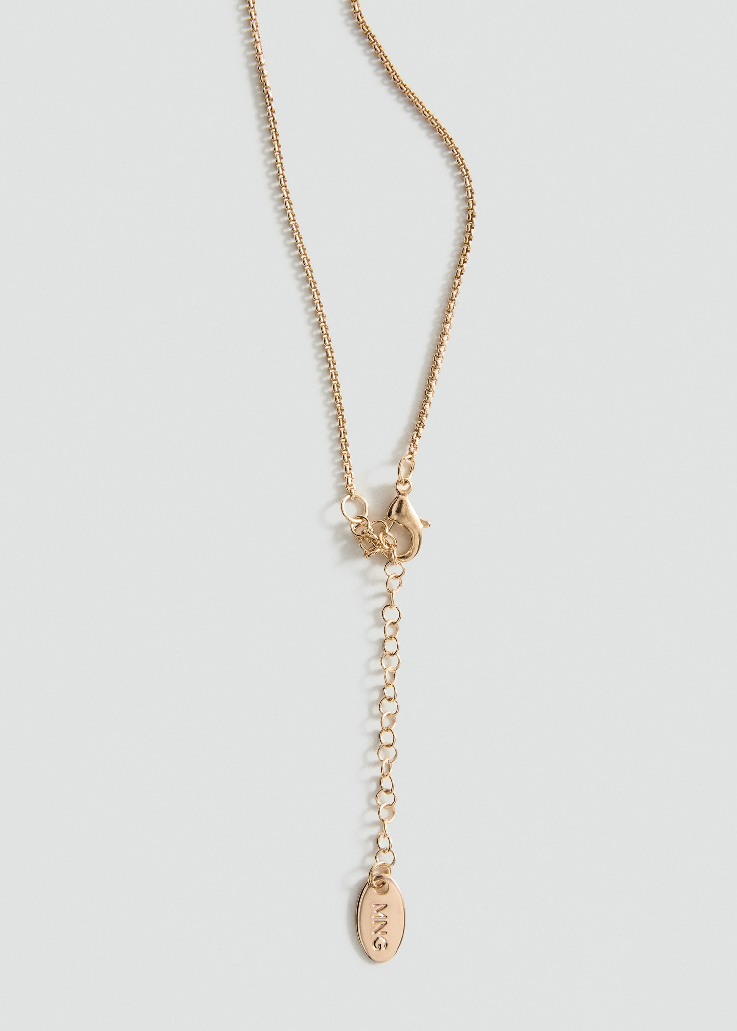 Long flower chain necklace - Women | MANGO Vietnam