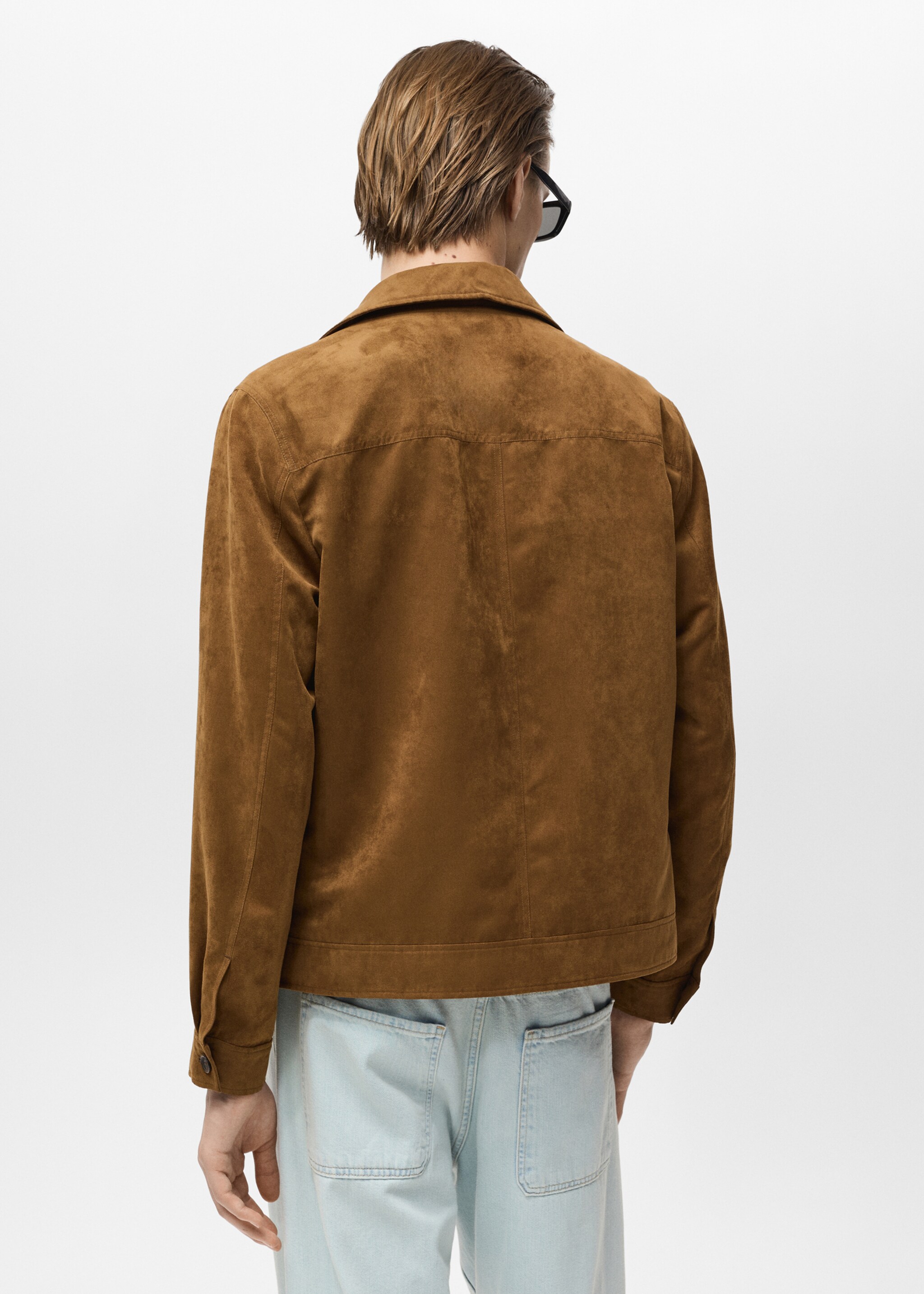Sobrecamisa efecto ante - Reverso del artículo