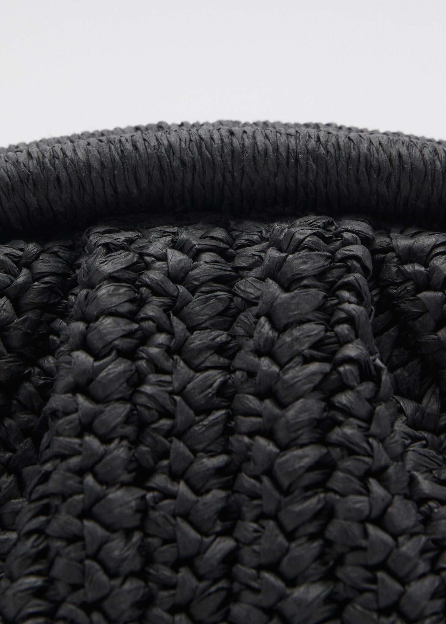Clutch-Tasche aus Naturfaser - Detail des Artikels 2