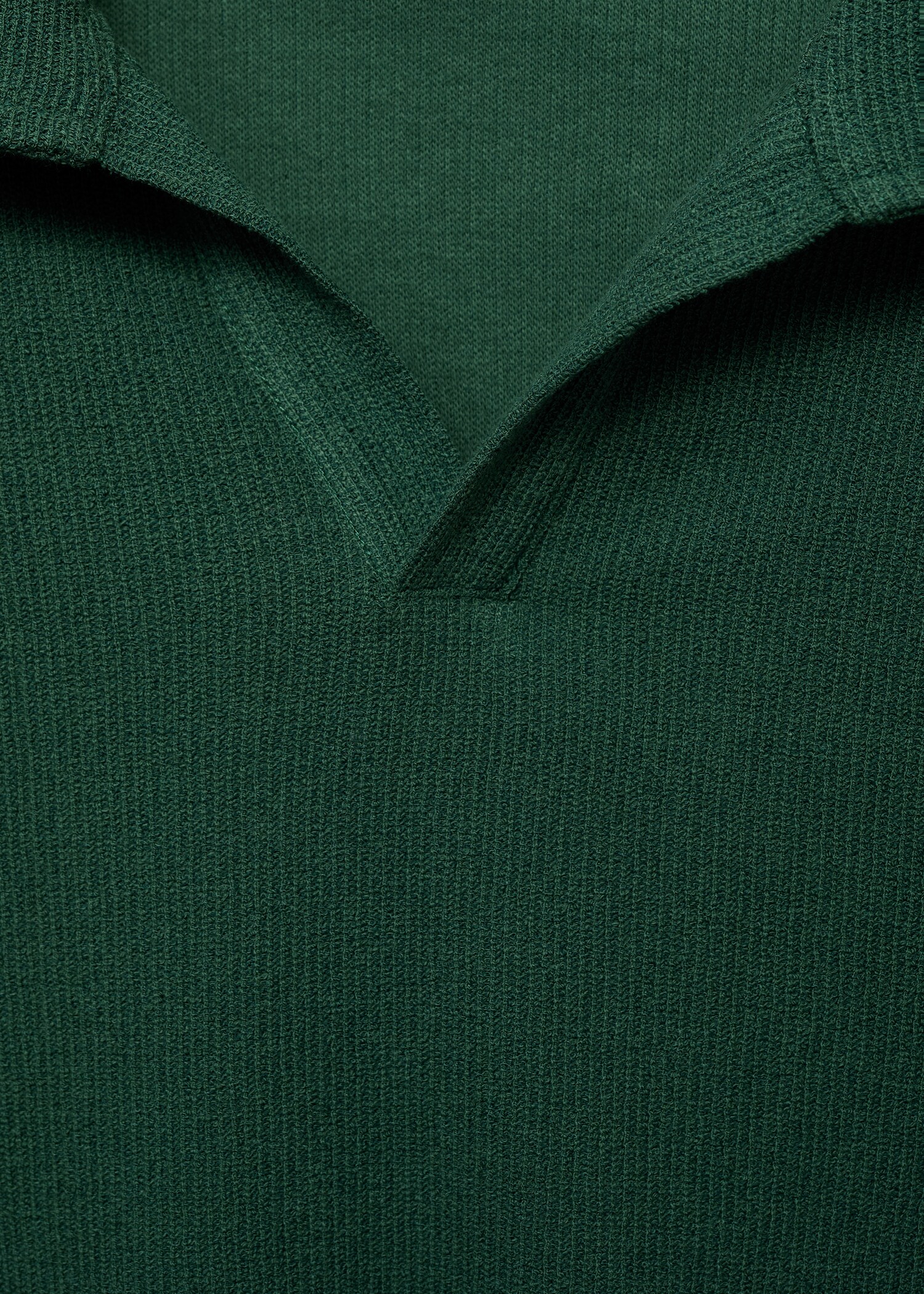 Regular-fit textured polo shirt - Details of the article 8