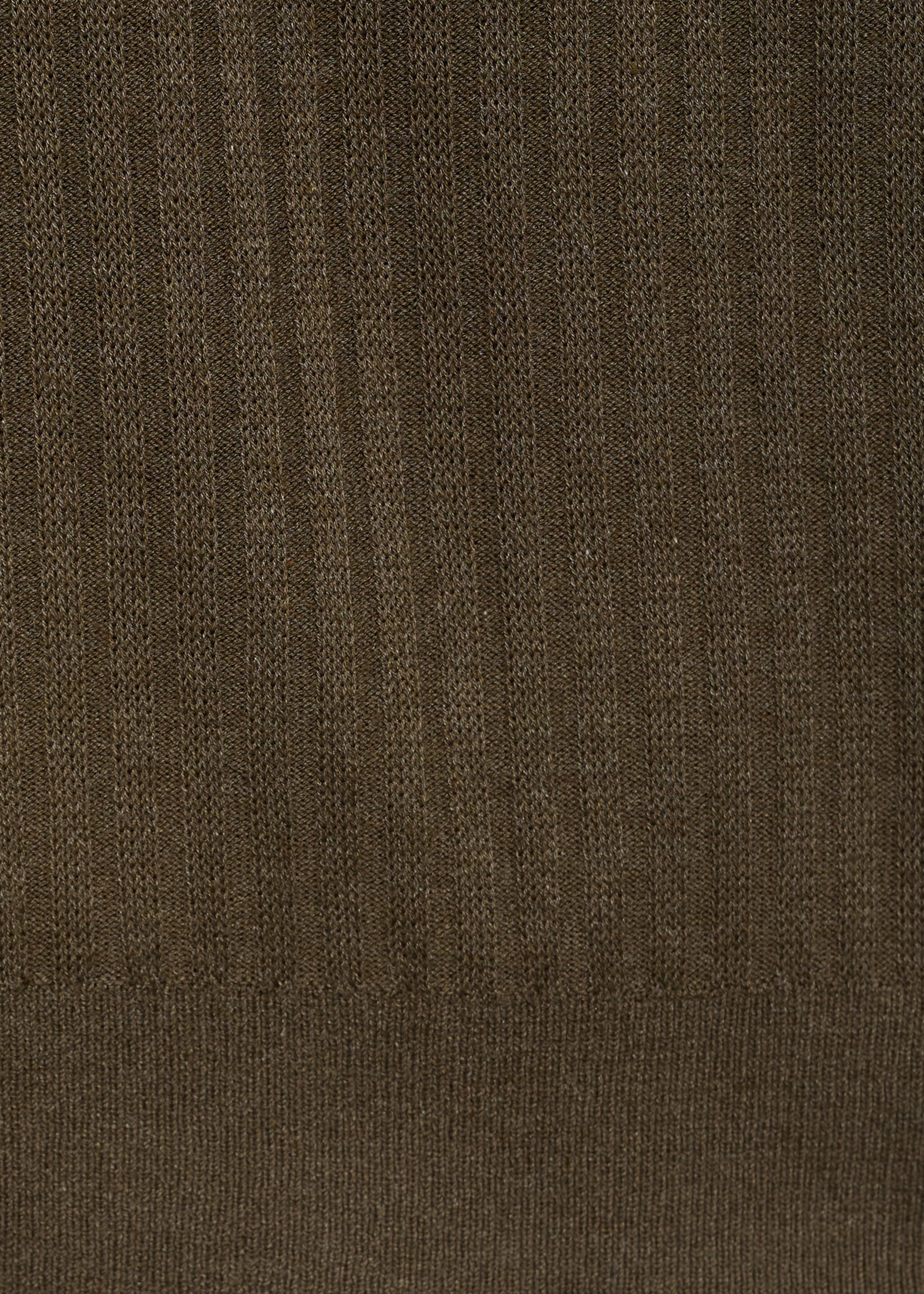 Textured striped T-shirt - Details of the article 0