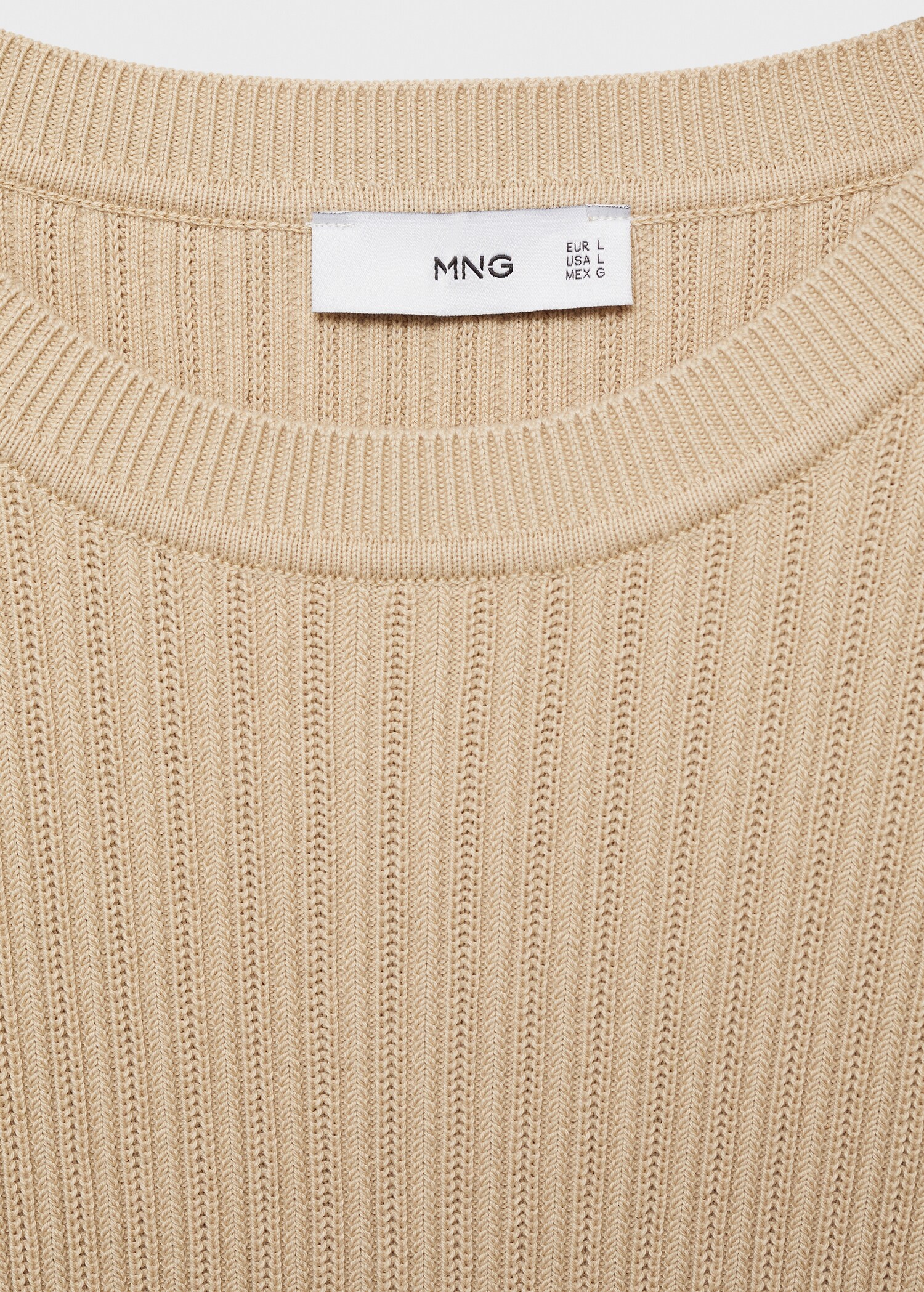 Camiseta punto algodón trenzado - Detalle del artículo 8