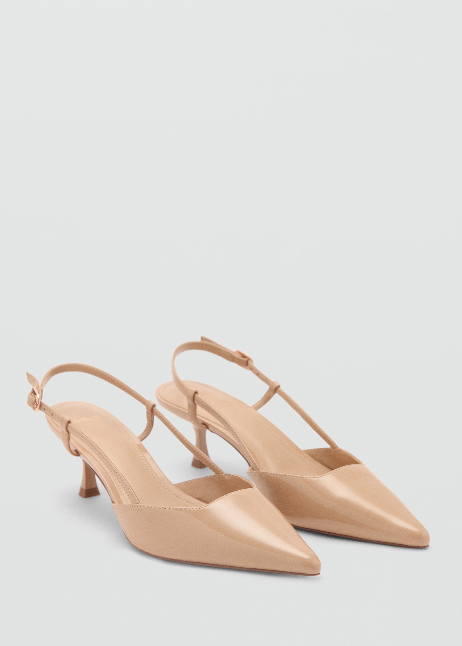 Scarpe con tacco effetto vernice - Piano medio
