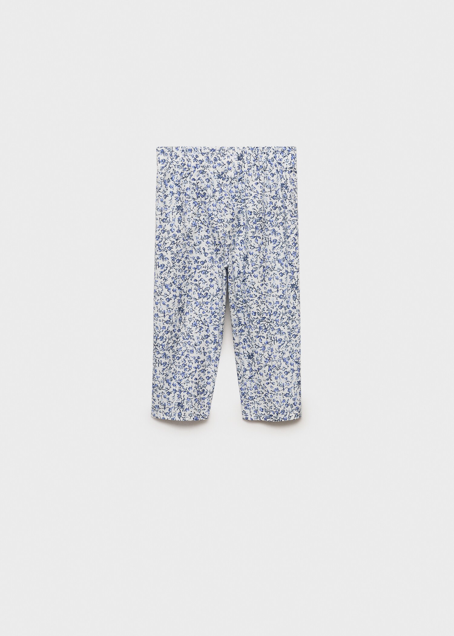 Printed cotton pants - Reverse of the article
