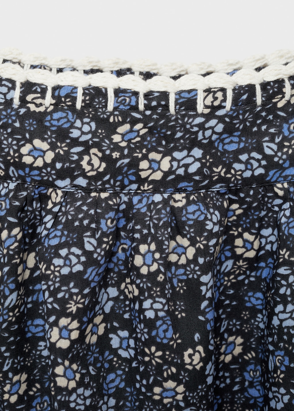 Floral embroidered blouse