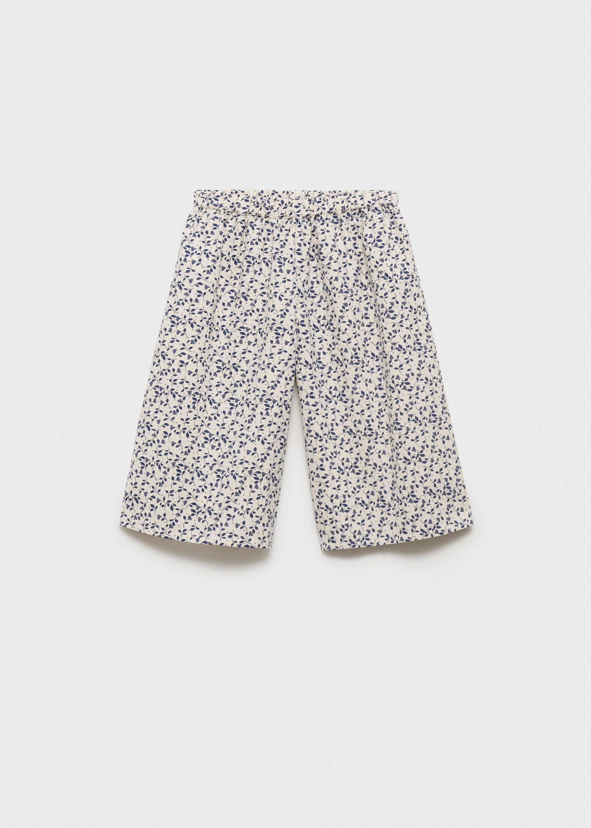 Pantalón recto estampado floral - Artículo sin modelo
