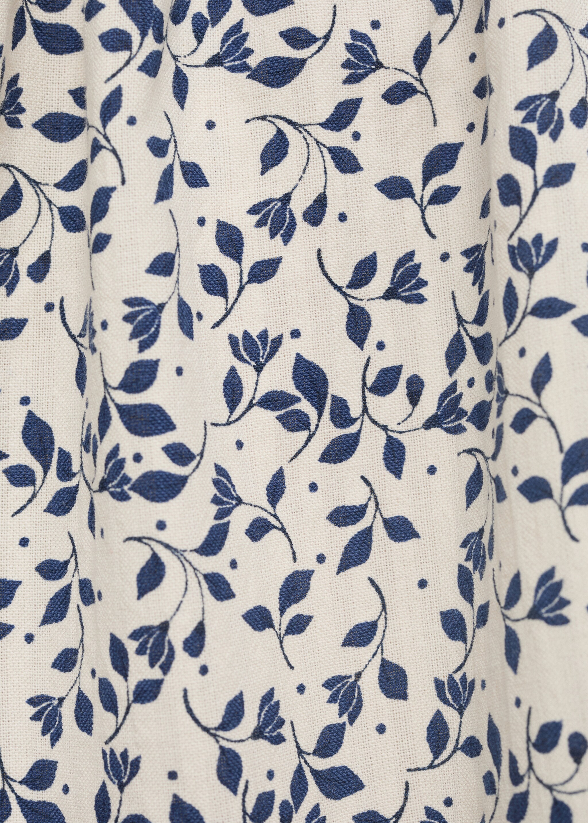 Pantalón recto estampado floral - Detalle del artículo 0