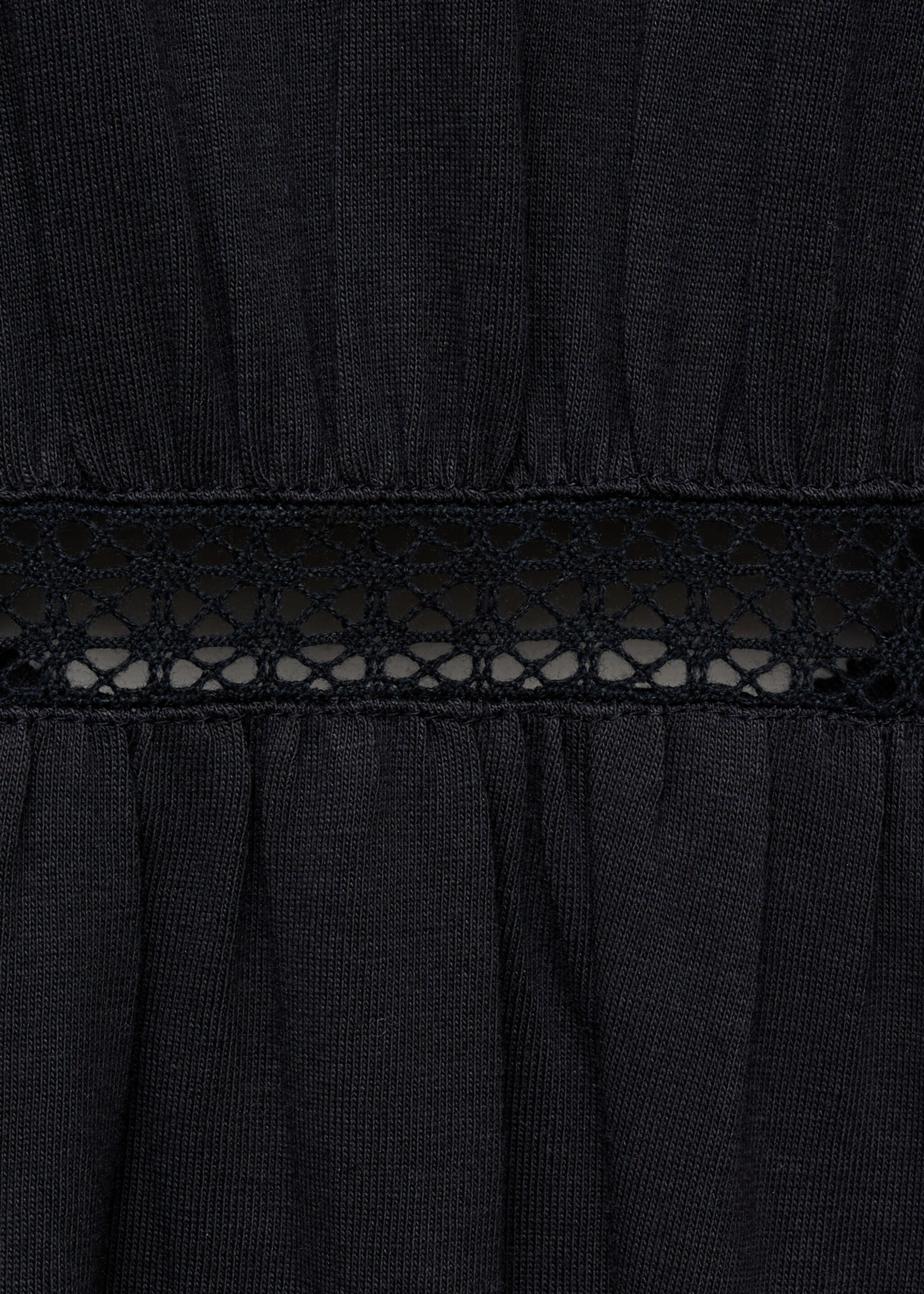 Long jumpsuit with back opening - Details of the article 0
