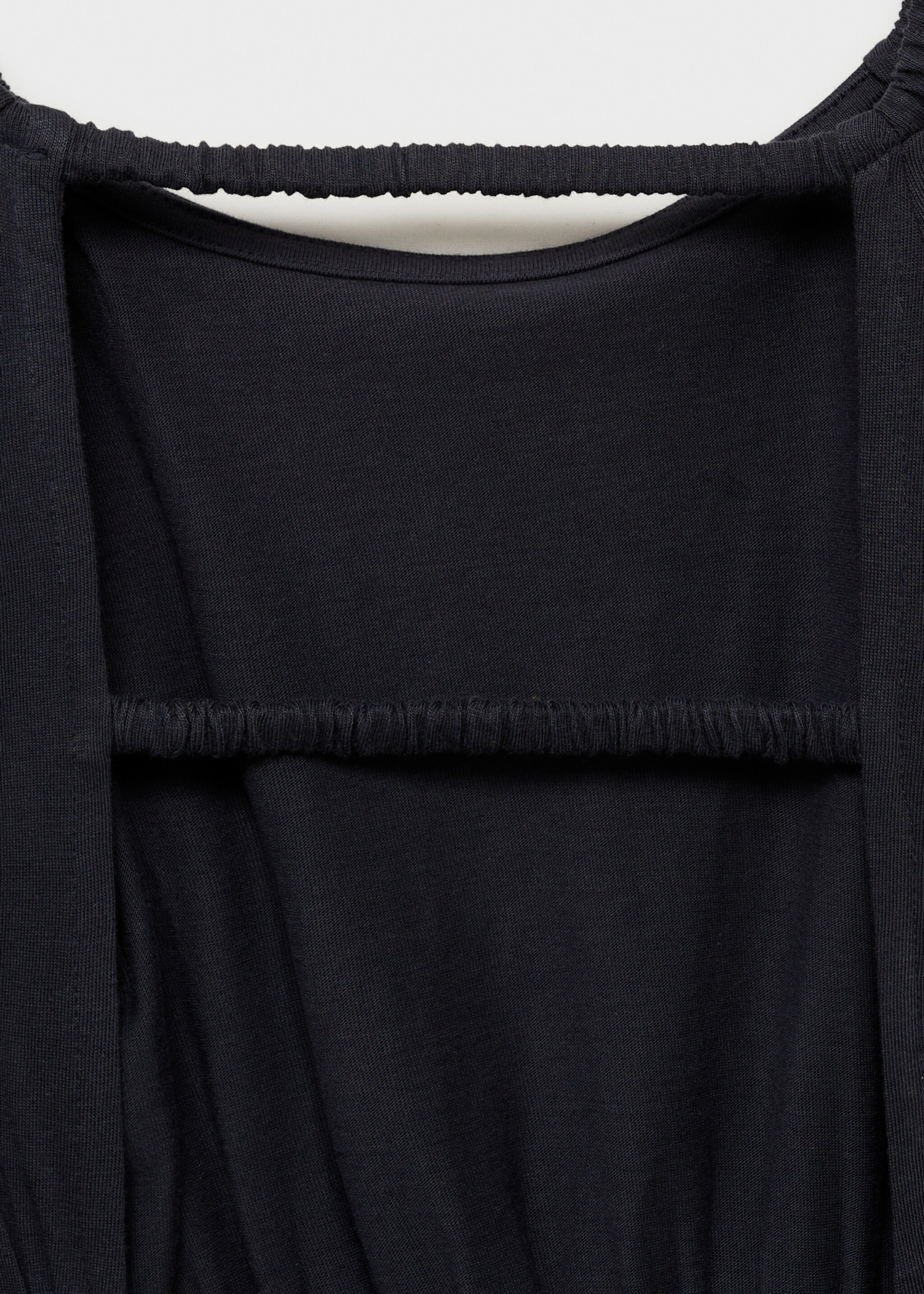 Long jumpsuit with back opening - Details of the article 8