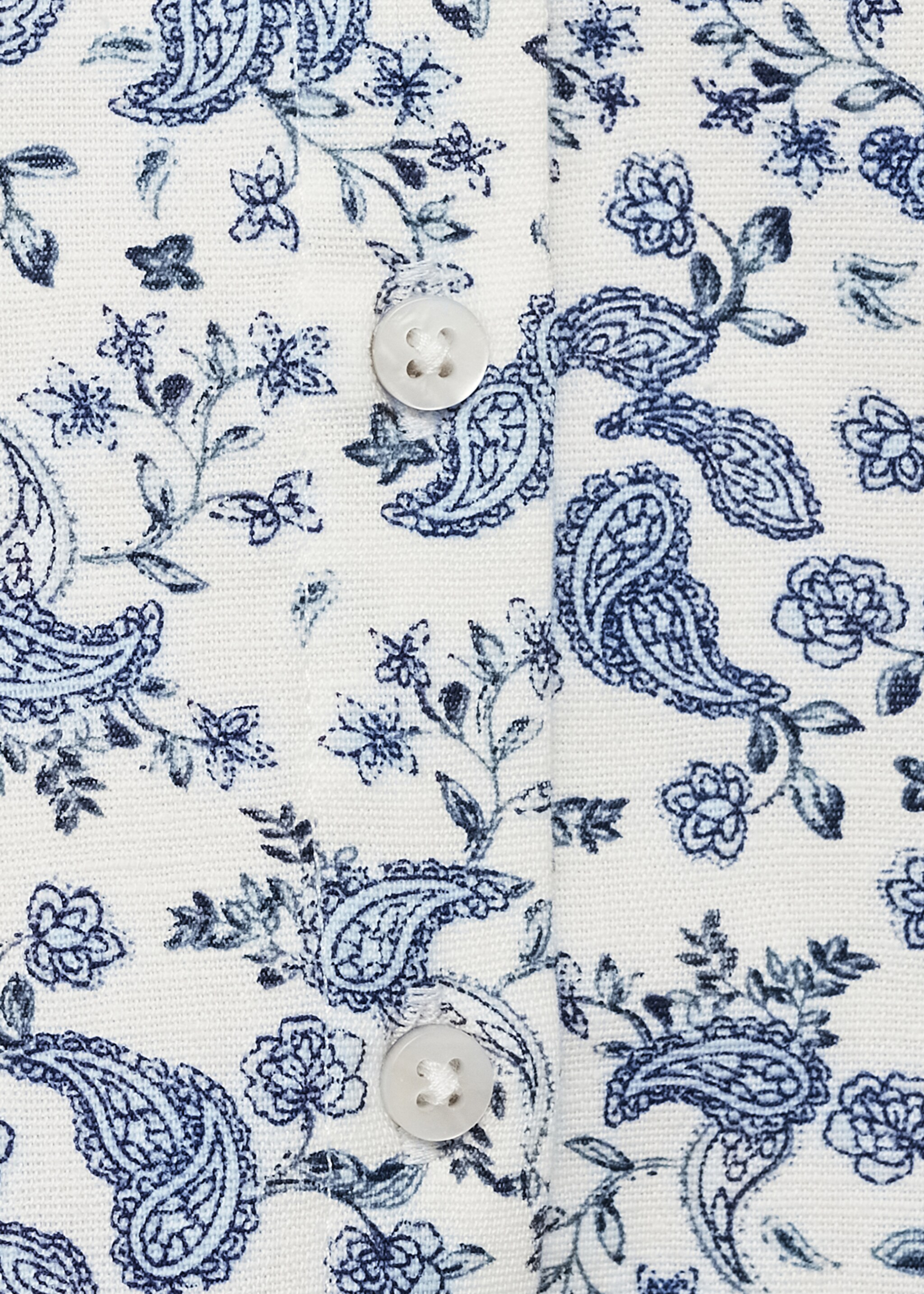 Ruffled printed dress - Details of the article 0