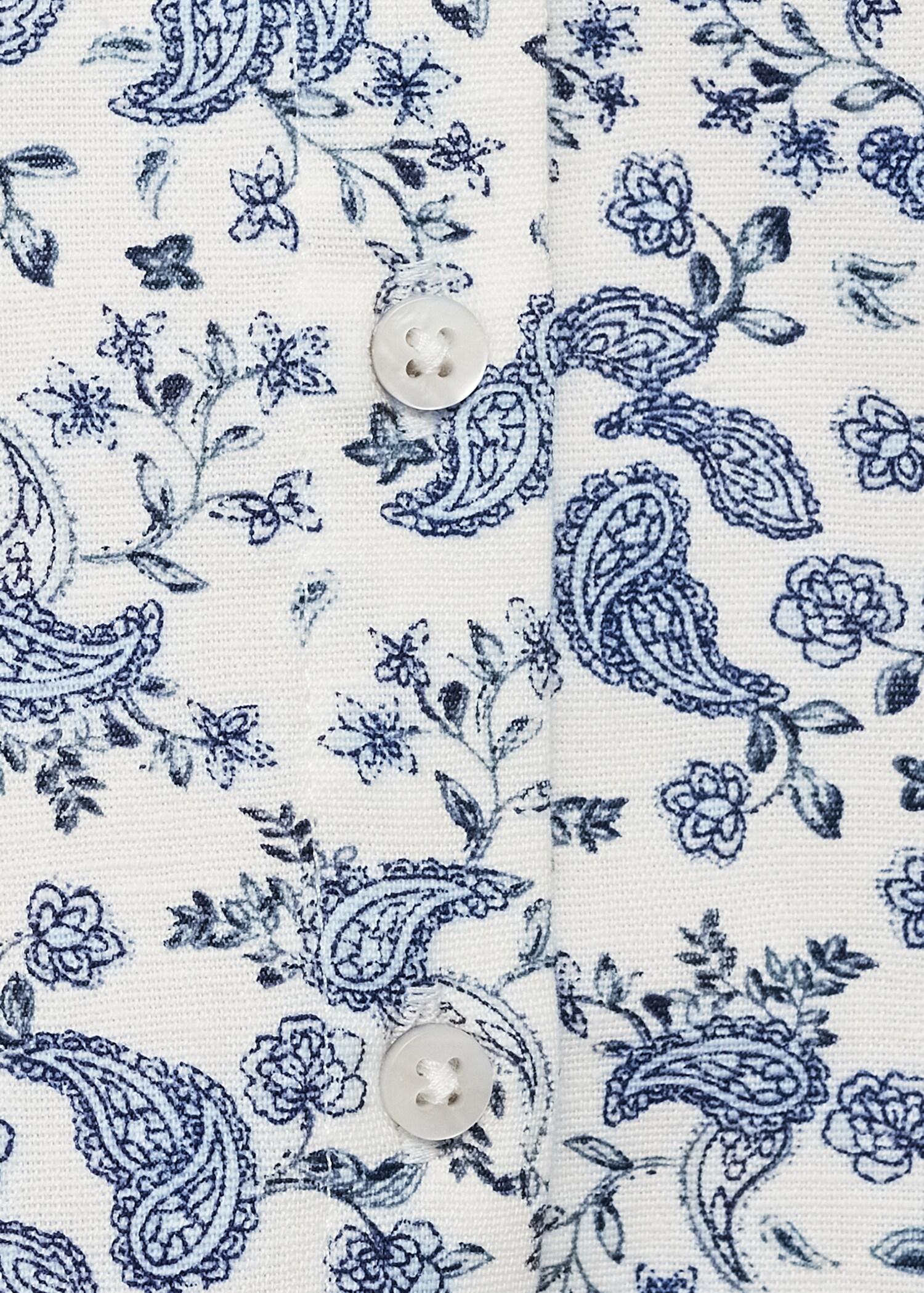 Ruffled printed dress - Details of the article 0
