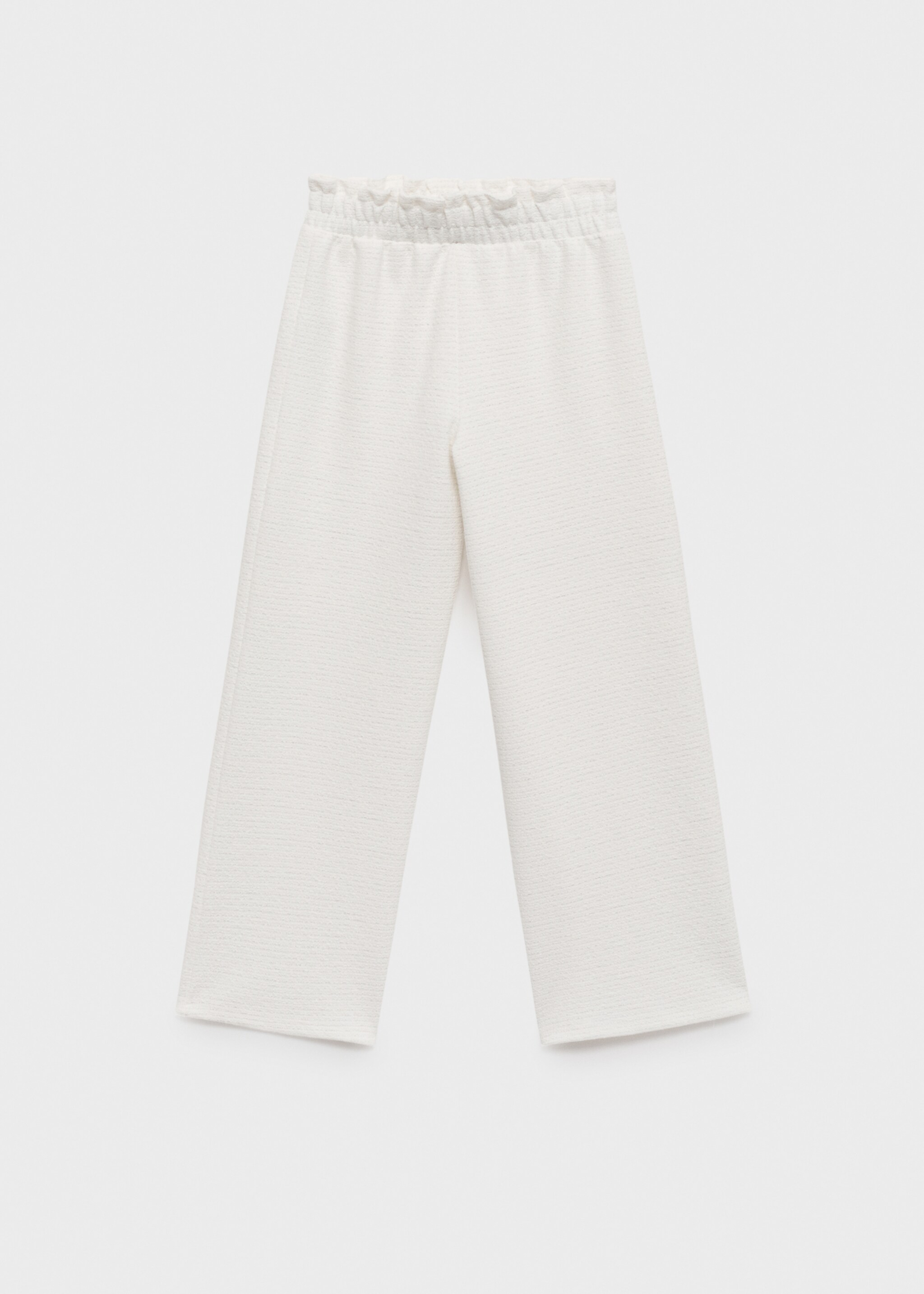 Pantalon droit texturé - Article sans modèle