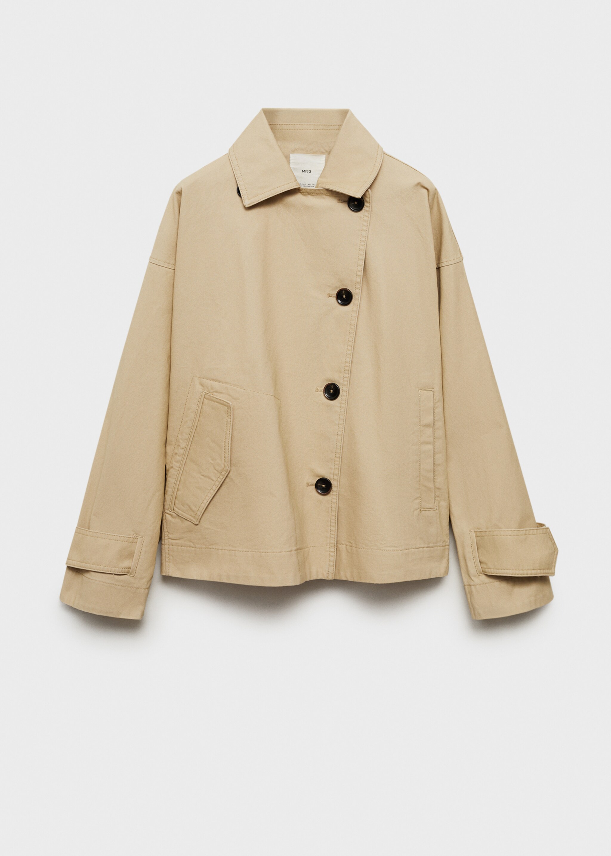 Parka coton oversize - Article sans modèle