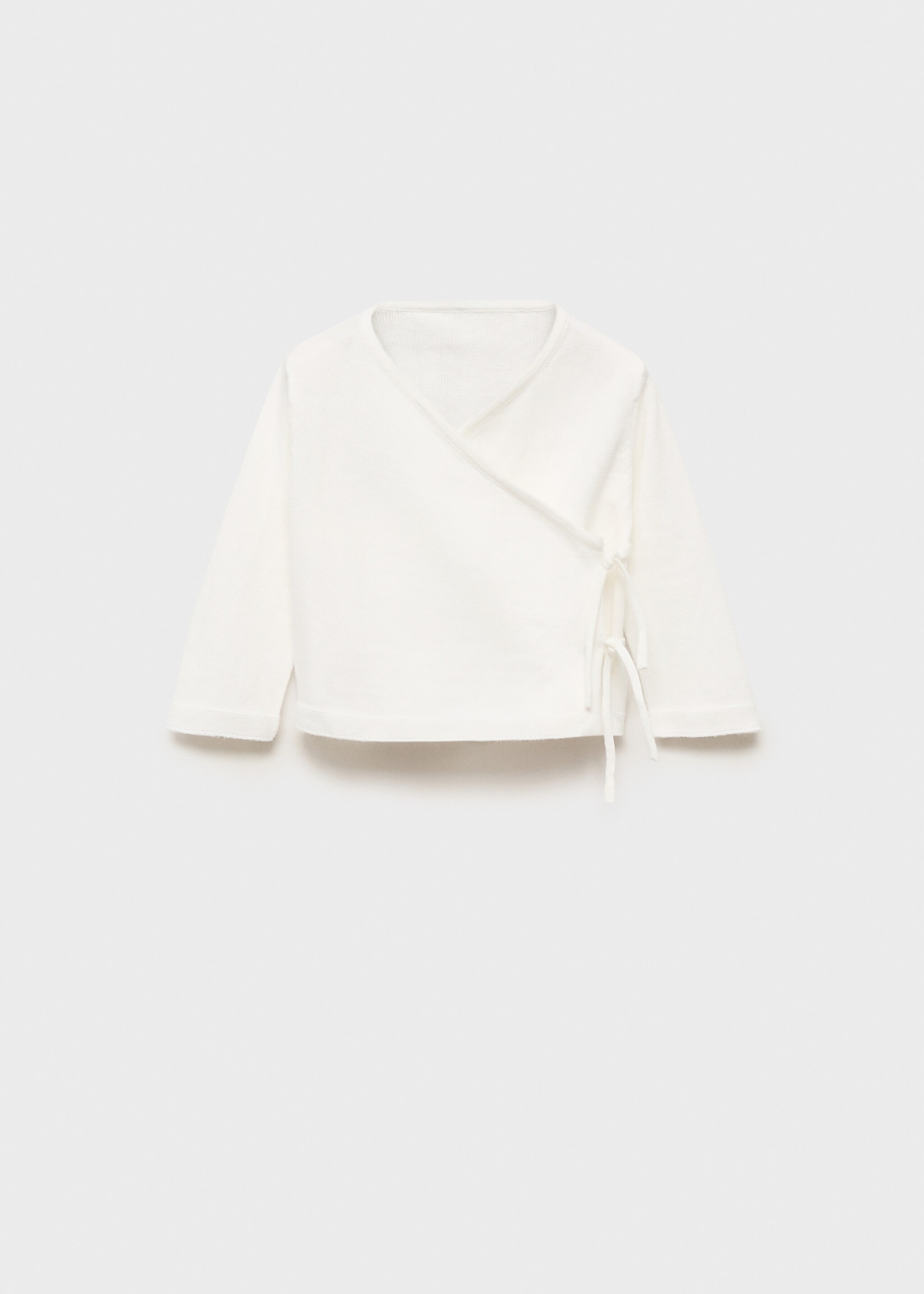 Wickelpullover mit Schleife - Artikel ohne Model
