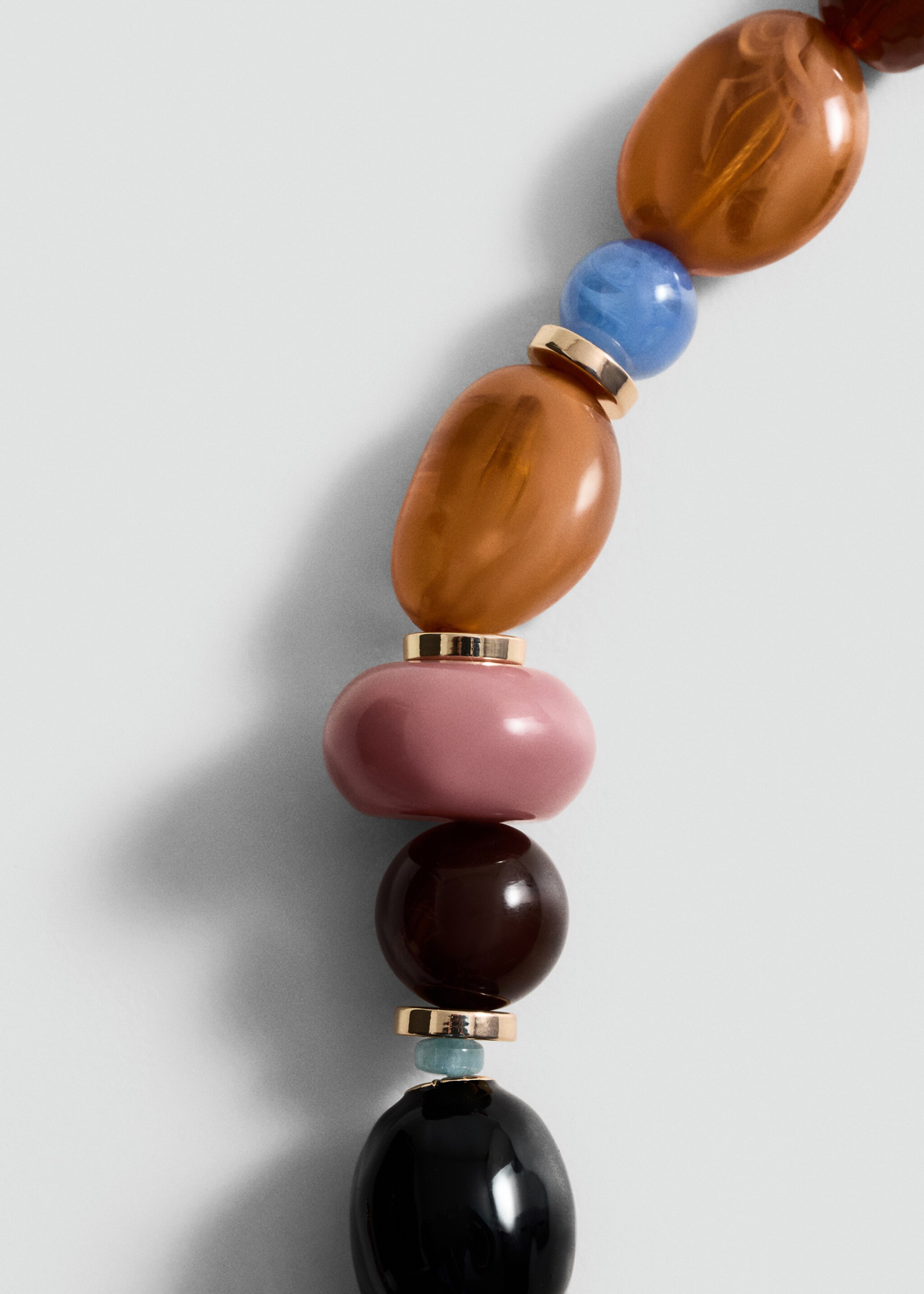 Ketting met gecombineerde kralen - Middenvlak
