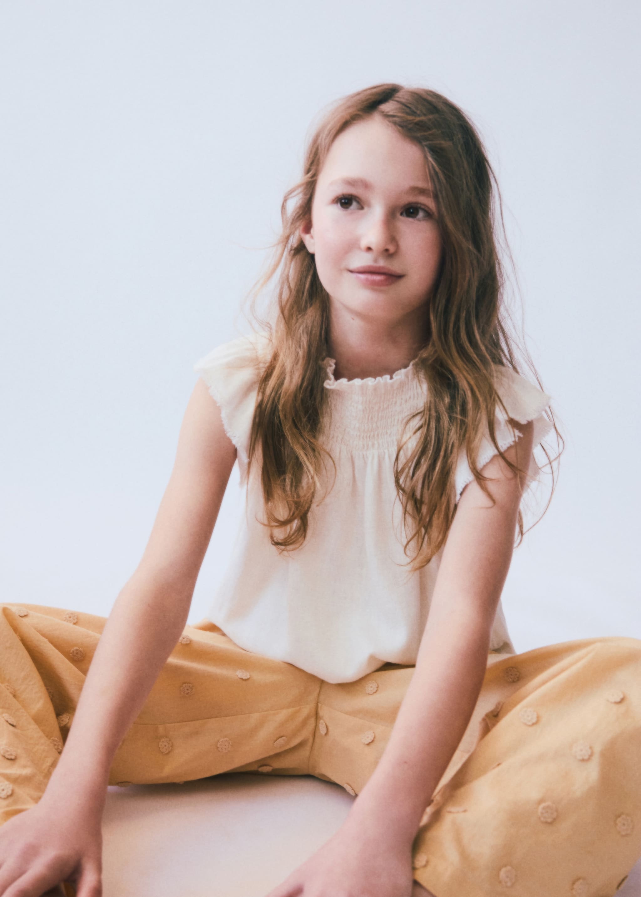 Blouse volantée lin - Détail de l'article 5