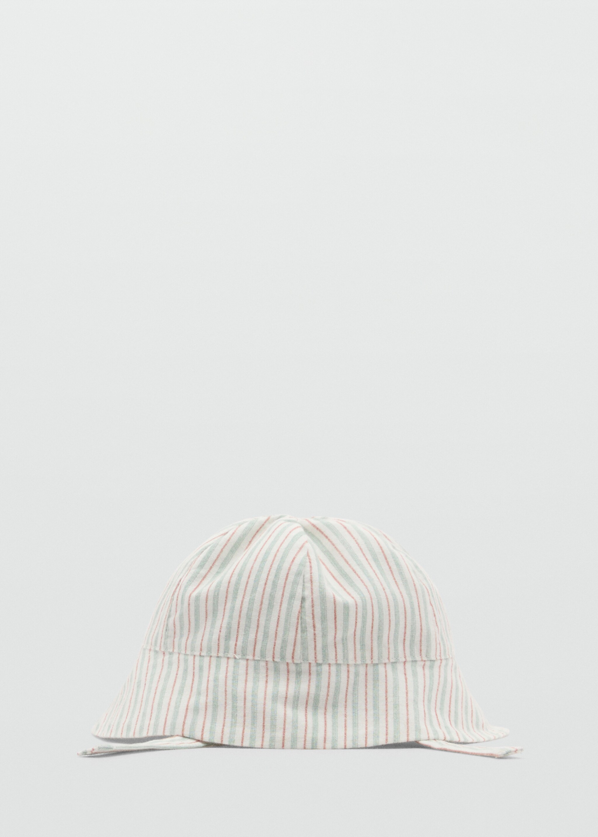 Cotton striped hat - Article without model