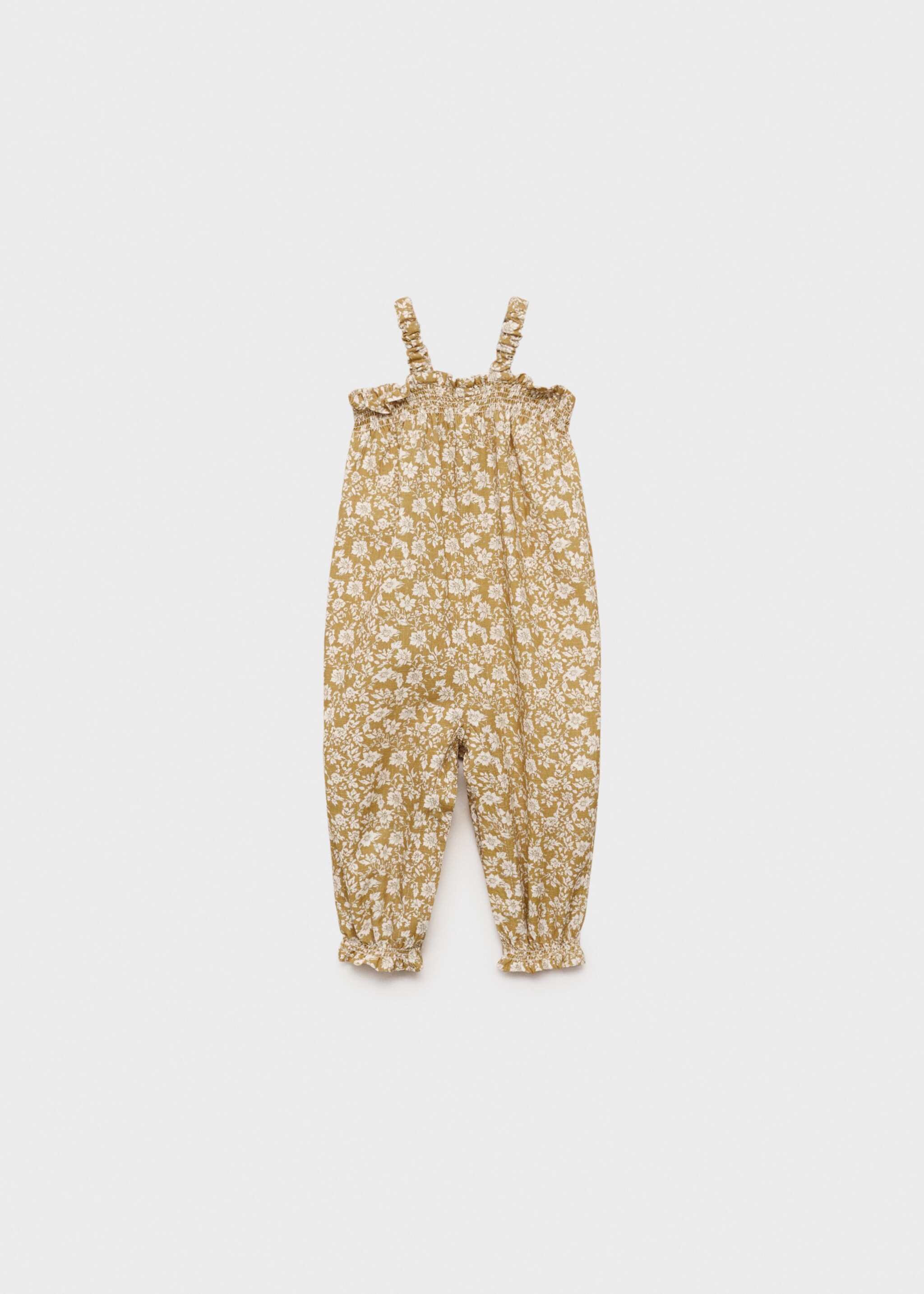Printed cotton dungarees - Article without model