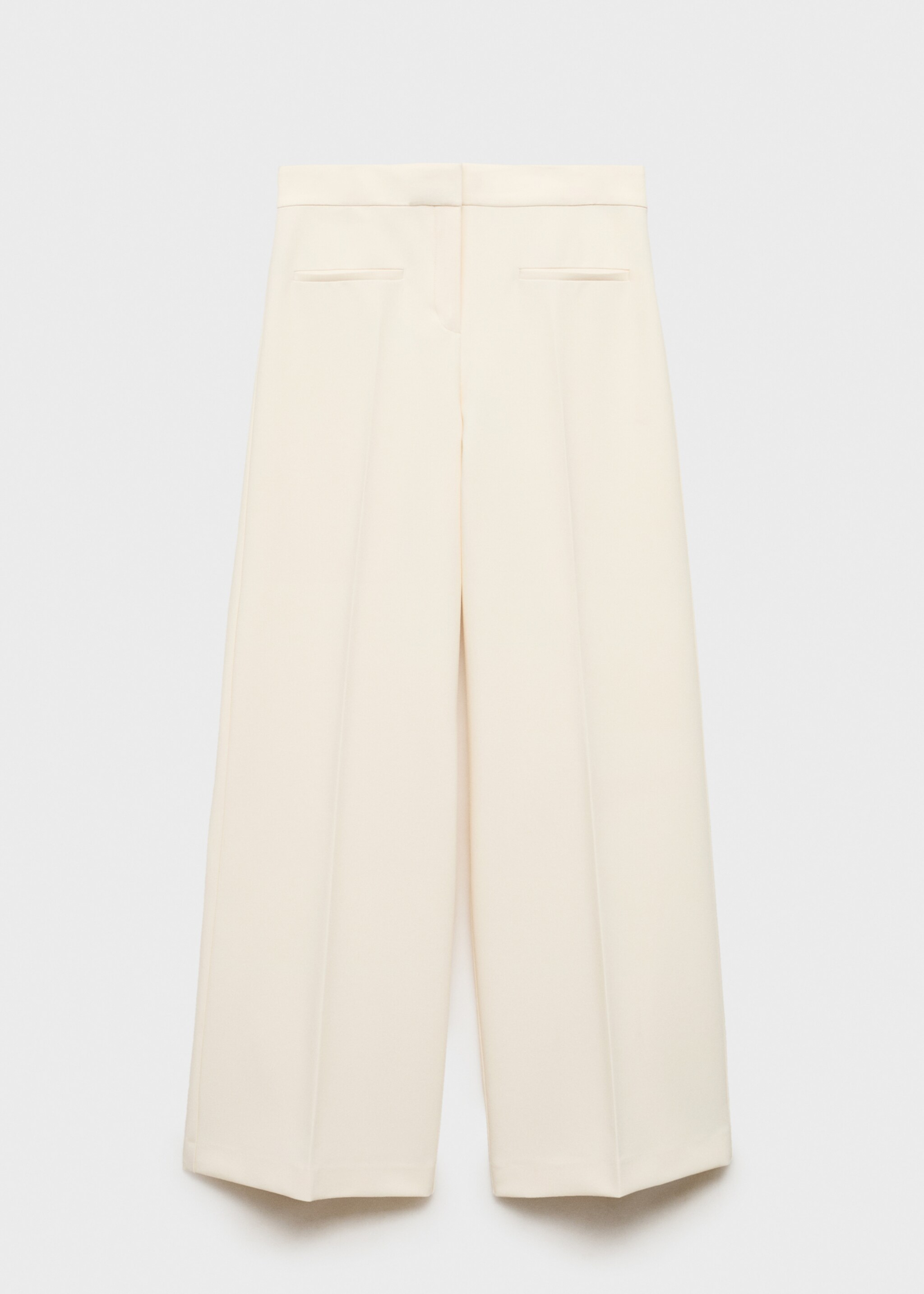 Pantalon wideleg taille normale à poches - Article sans modèle