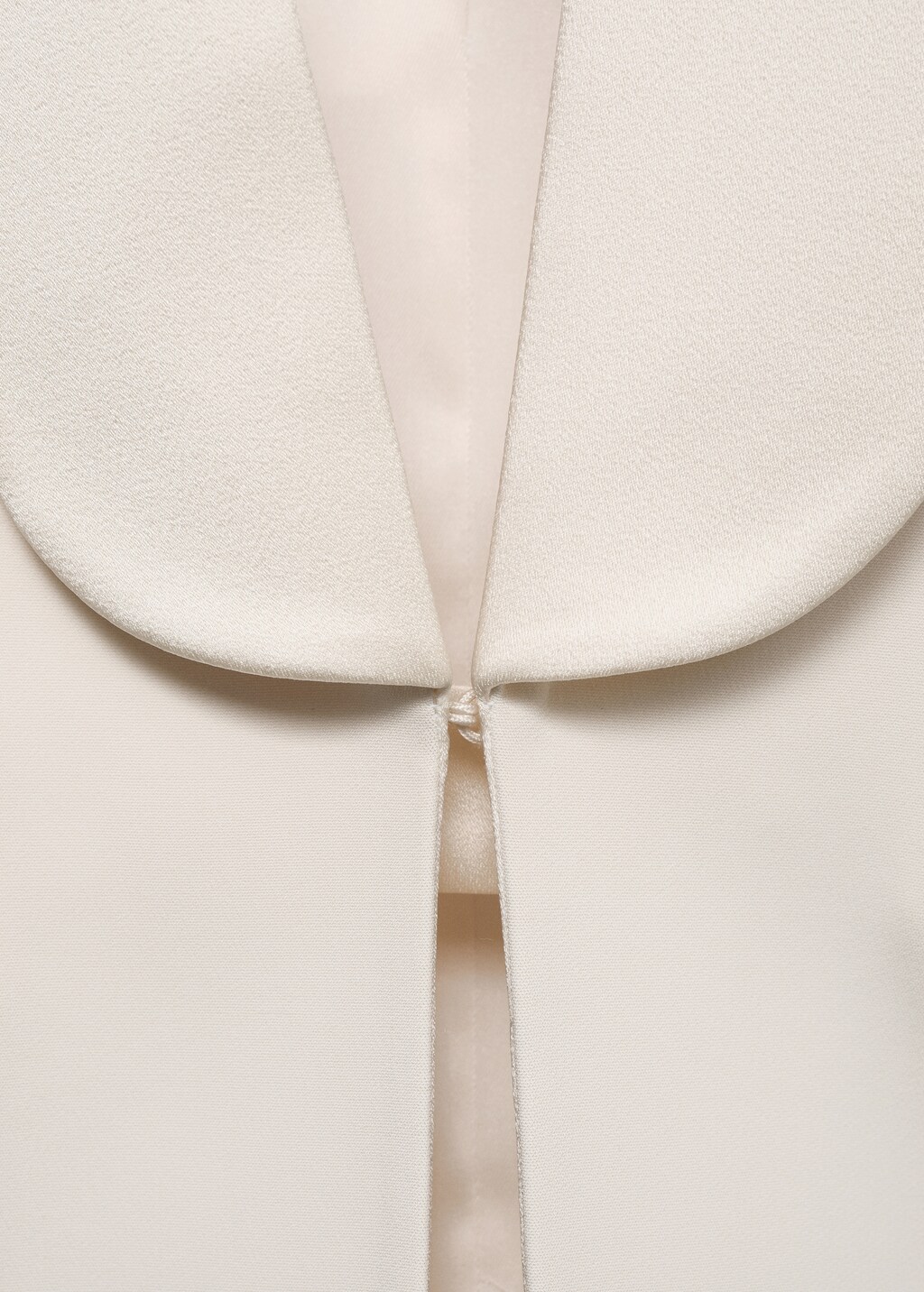 Mango Suit blazer with satin lapels