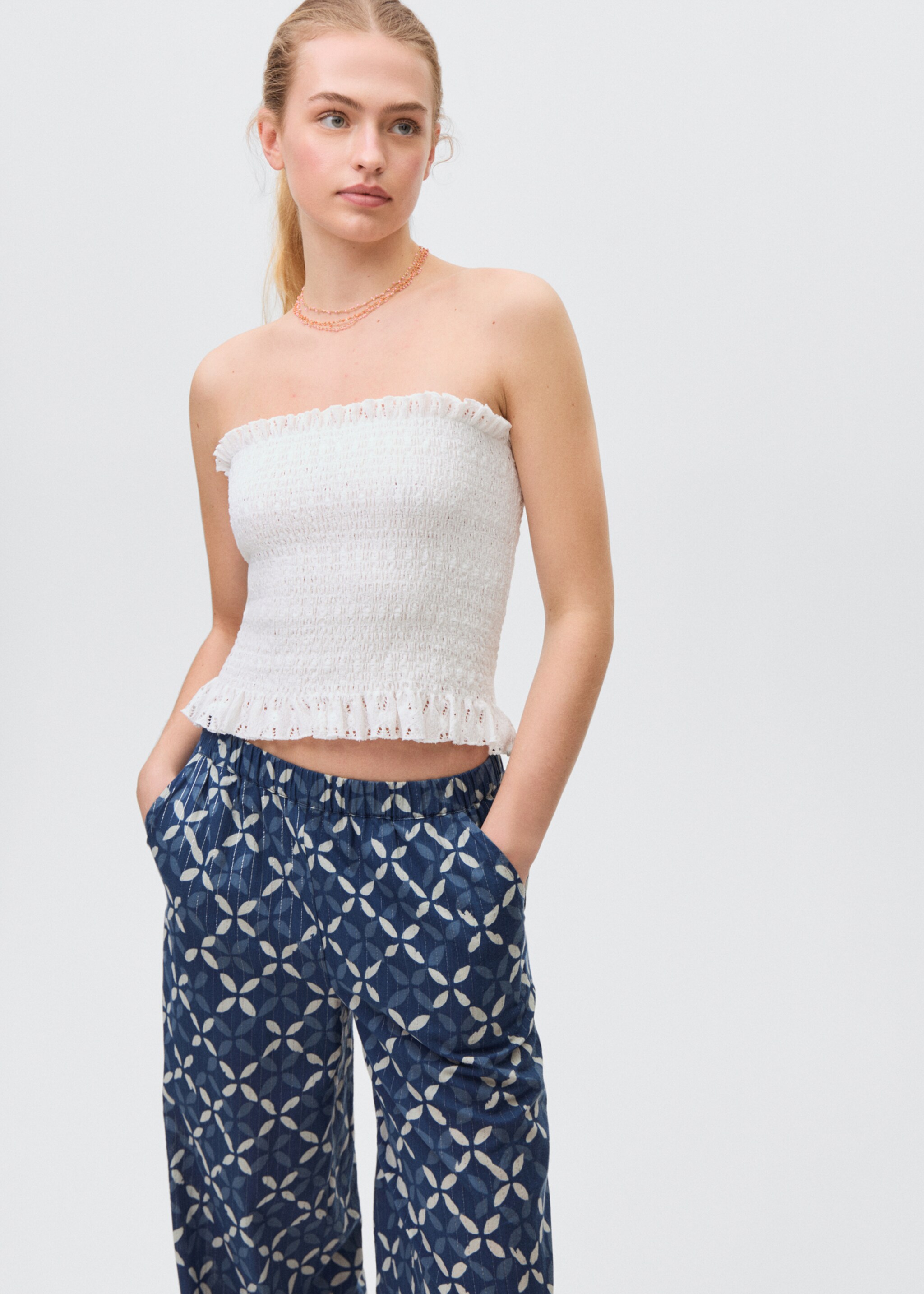 Gerade Printhose - Detail des Artikels 1
