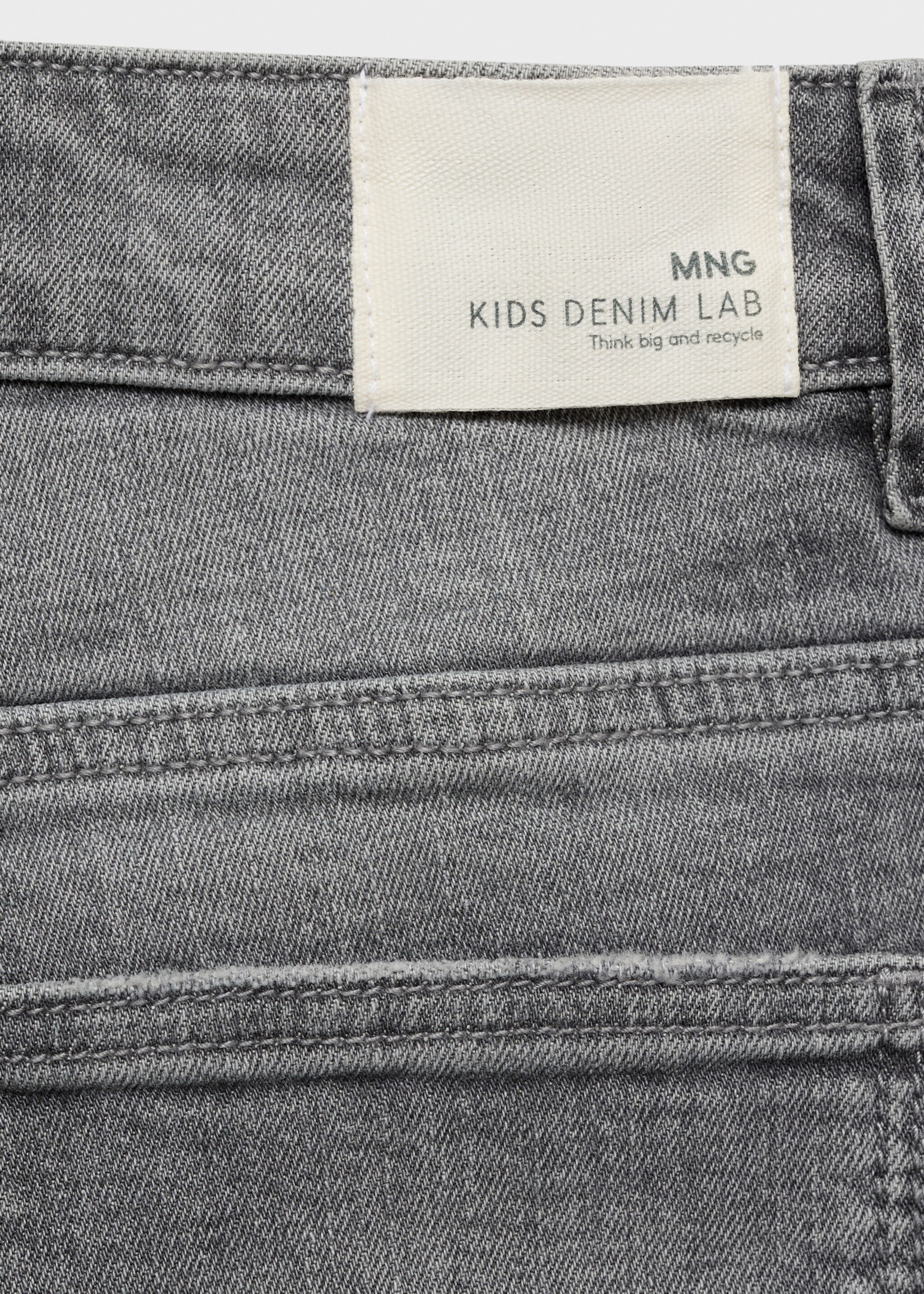 Denim Bermuda shorts - Details of the article 0