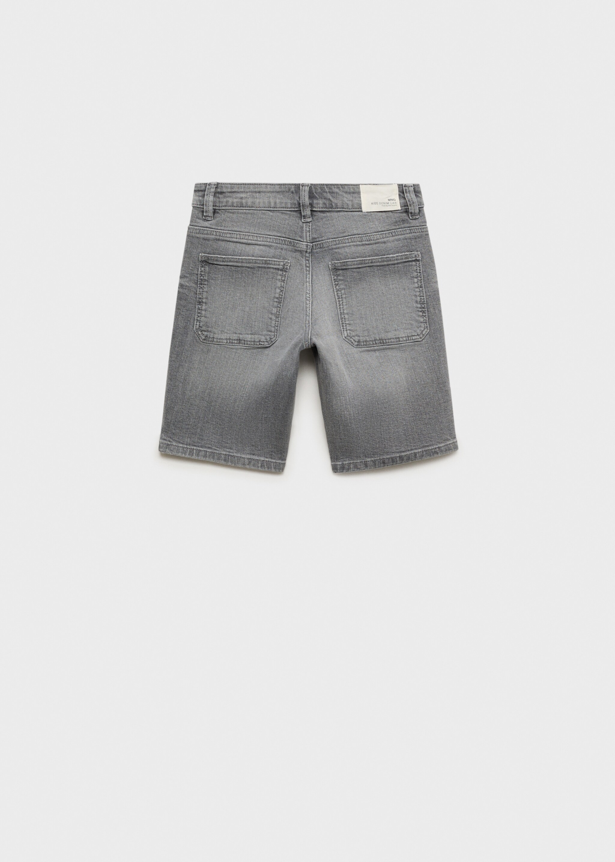 Denim Bermuda shorts - Reverse of the article