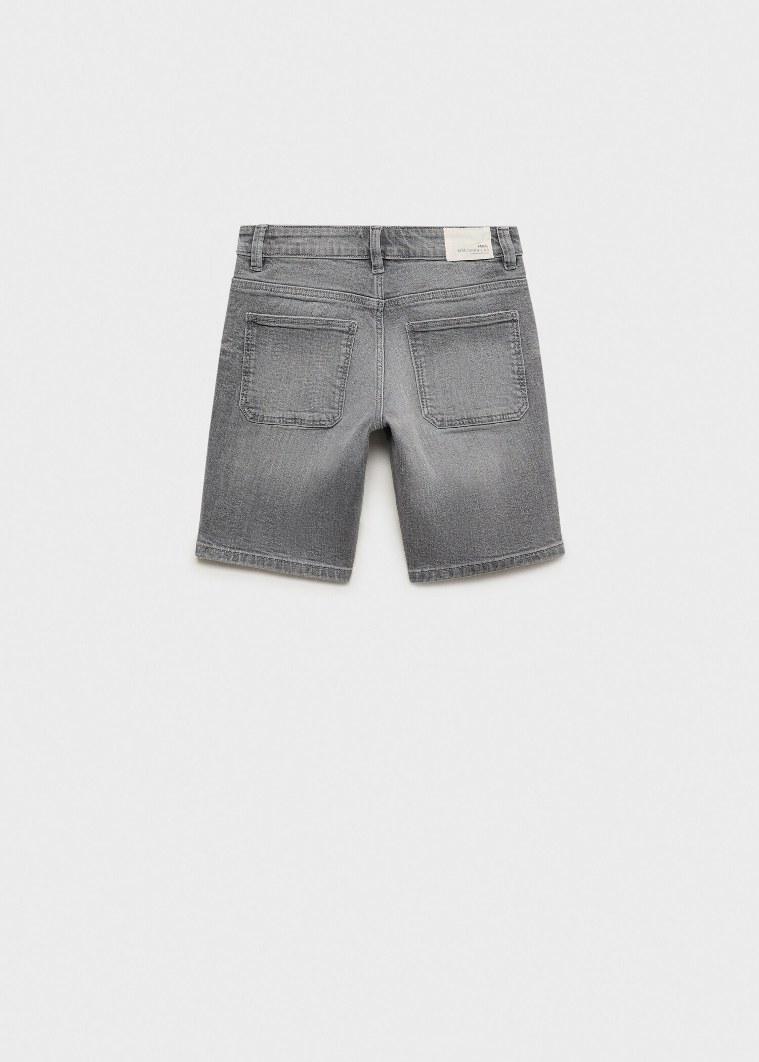 Denim Bermuda shorts - Reverse of the article