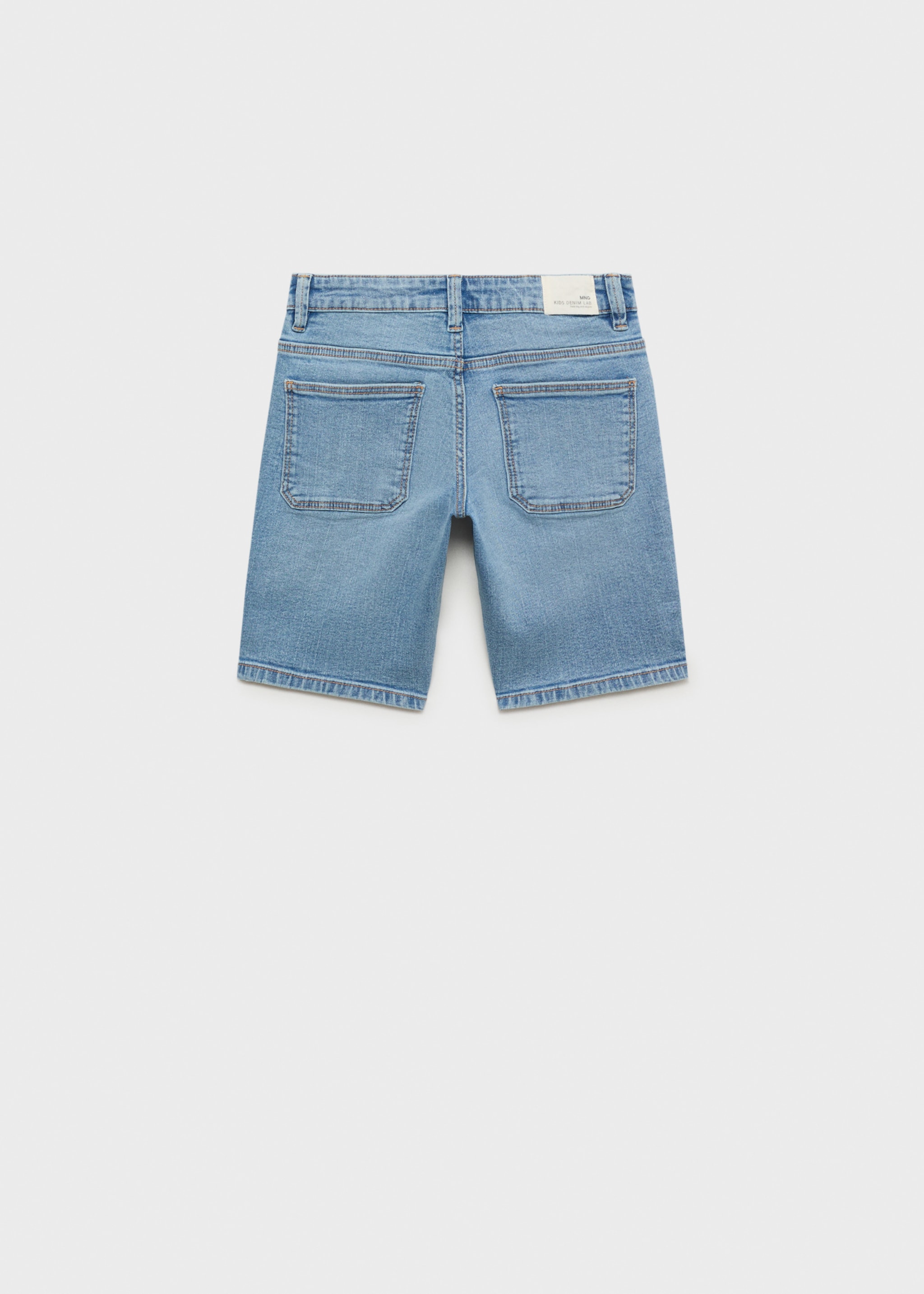 Denim Bermuda shorts - Reverse of the article