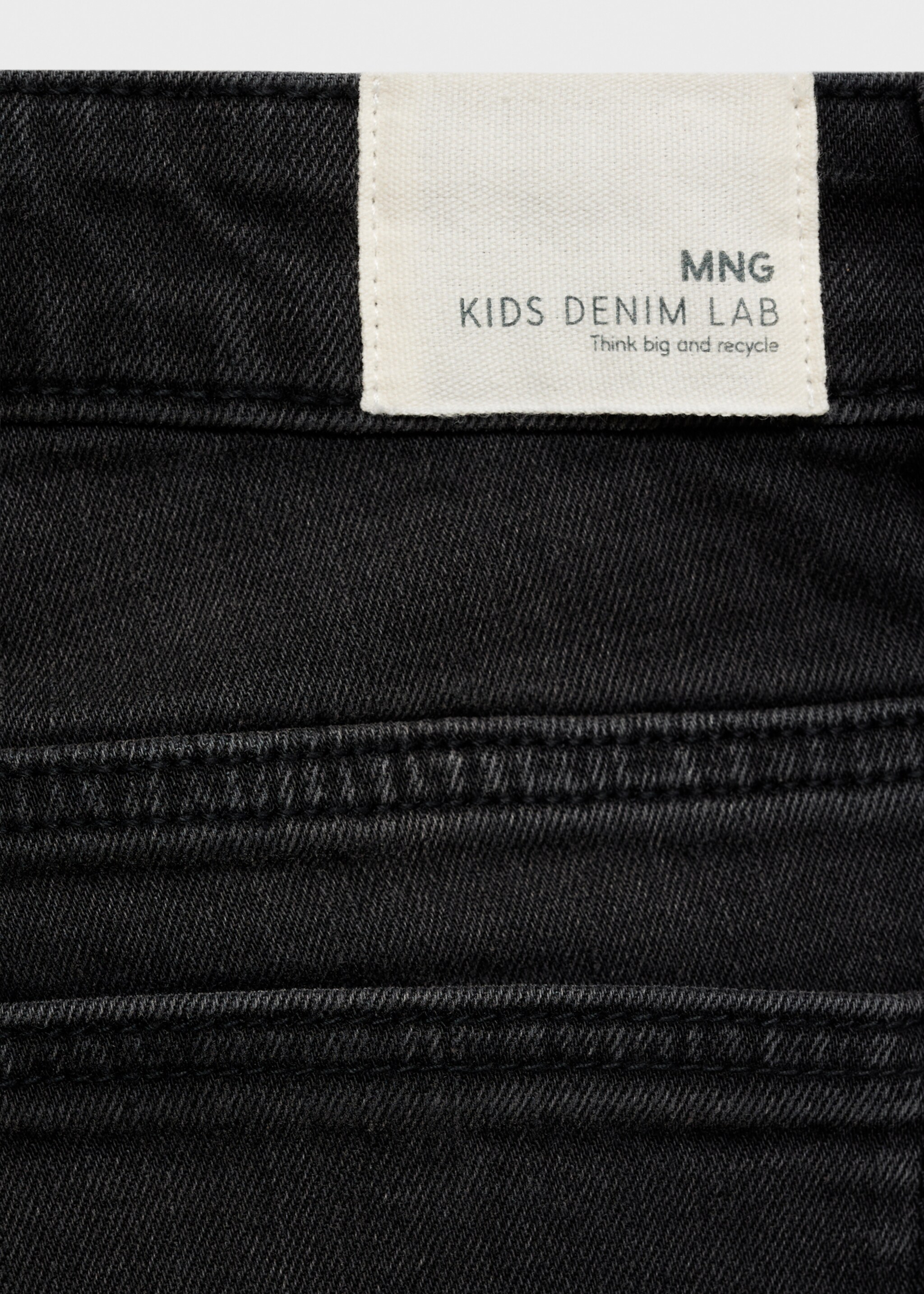 Denim Bermuda shorts - Details of the article 0