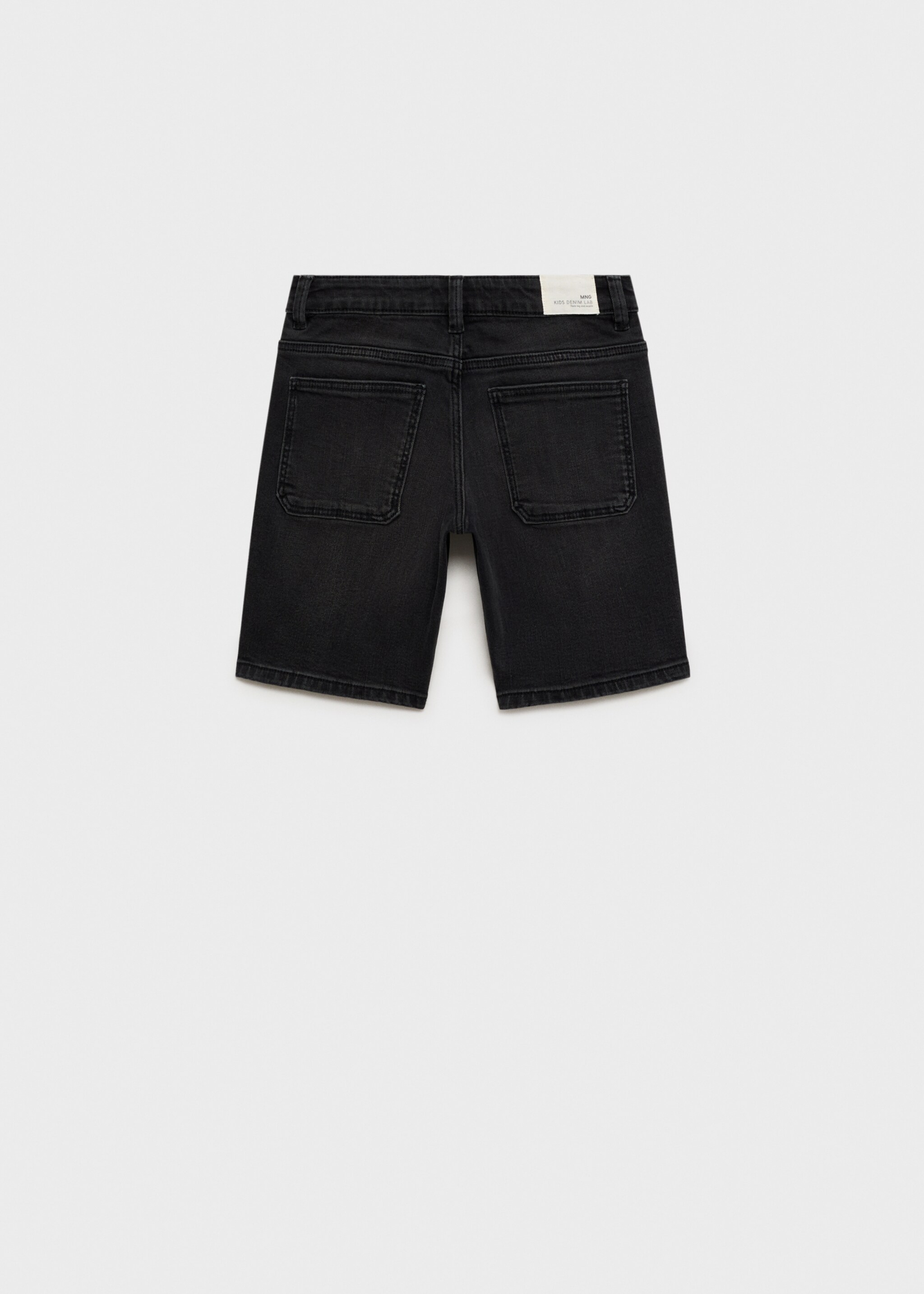 Denim Bermuda shorts - Reverse of the article