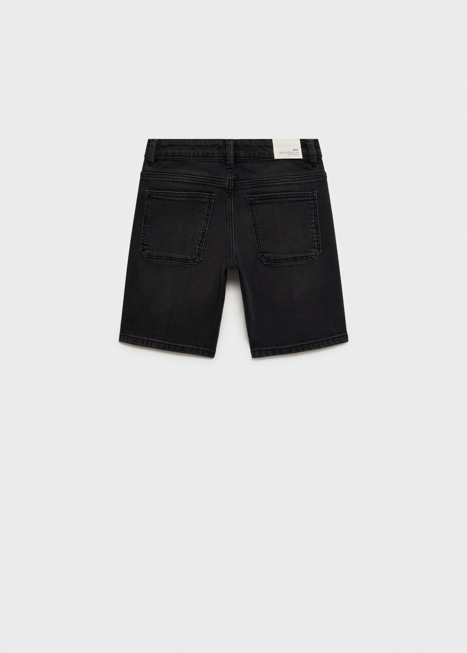 Denim Bermuda shorts - Reverse of the article