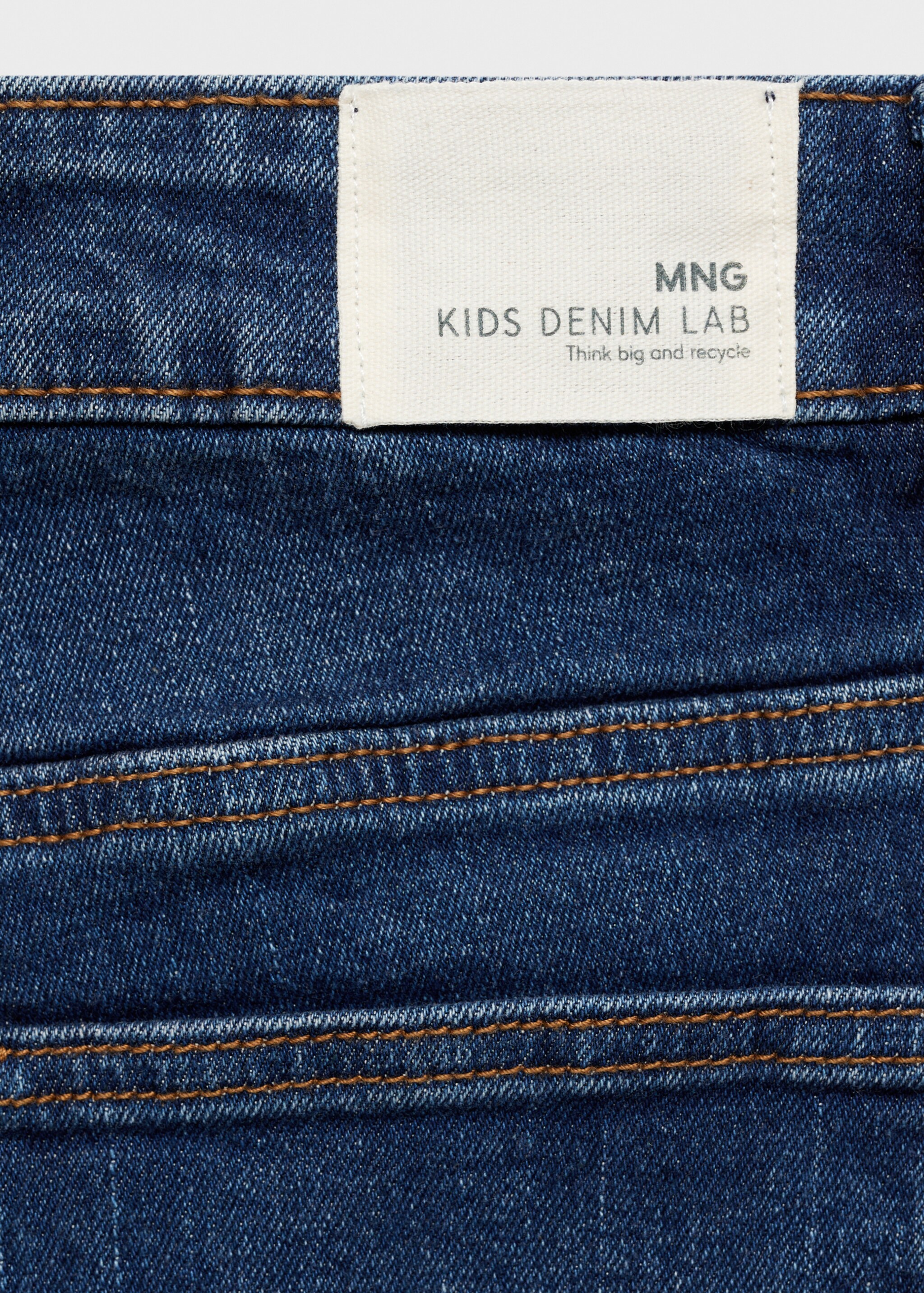 Denim Bermuda shorts - Details of the article 0