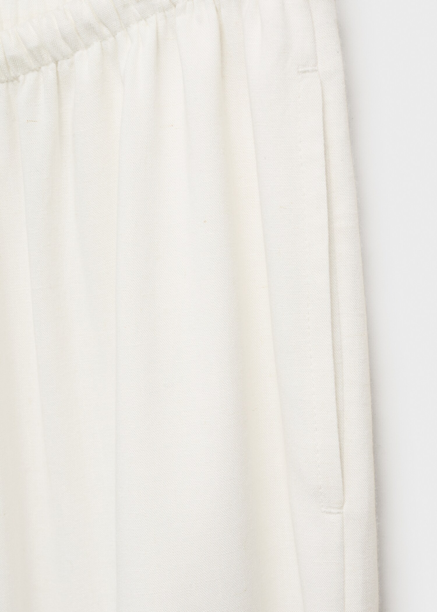 Linnen straight-fit broek - Detail van het artikel 0